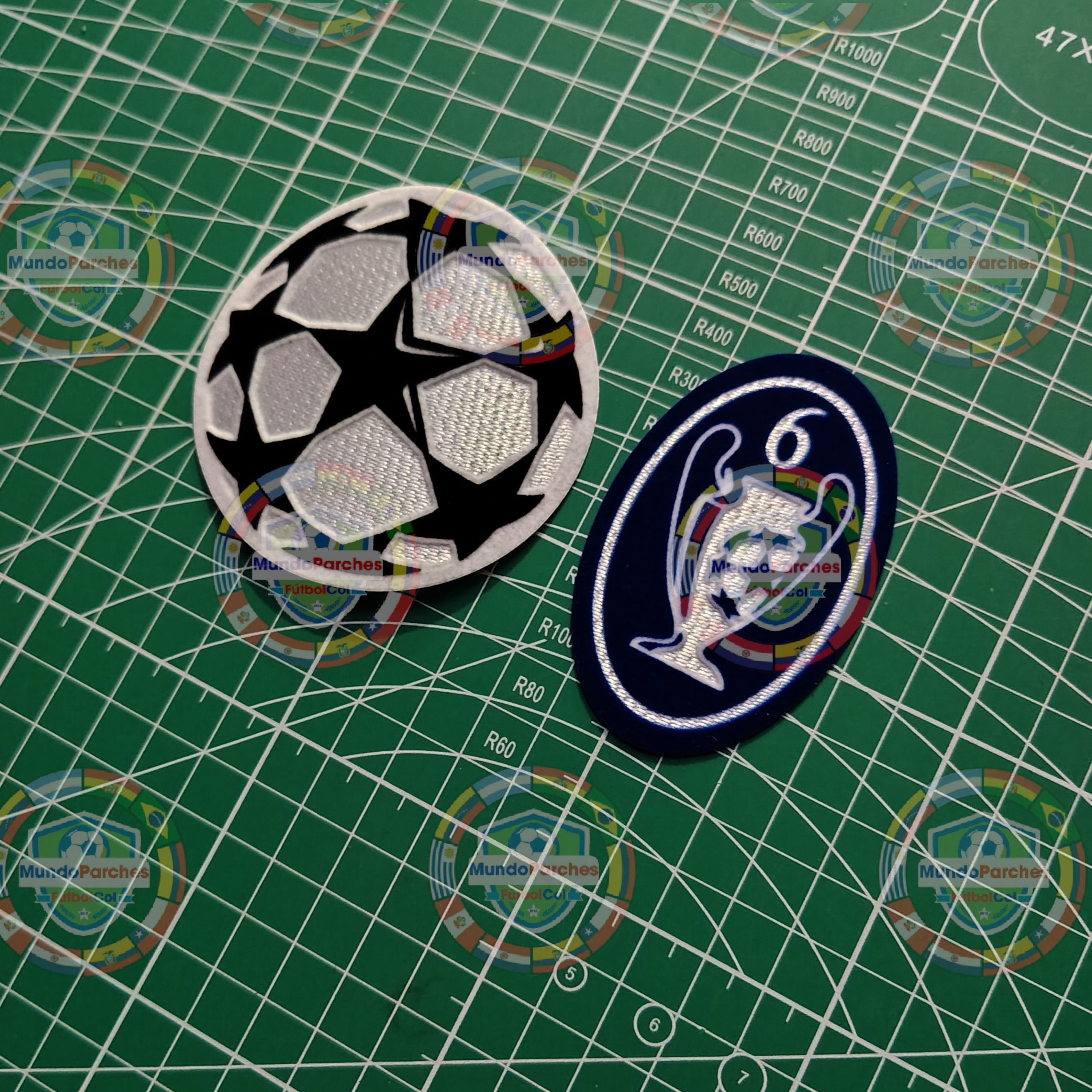 Set Parches Champions League 2005-2006 Ac Milán