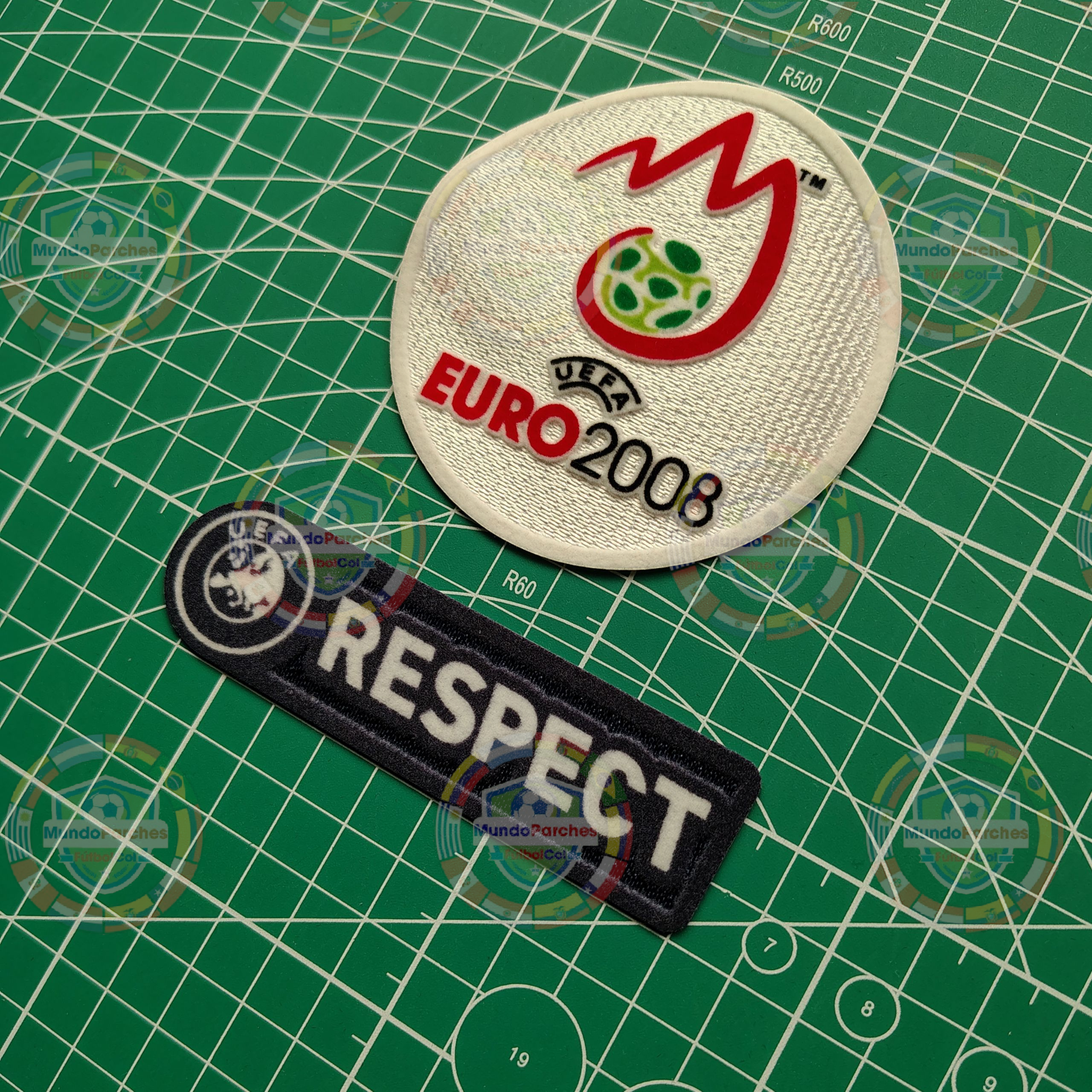 Set Parches Euro 2008