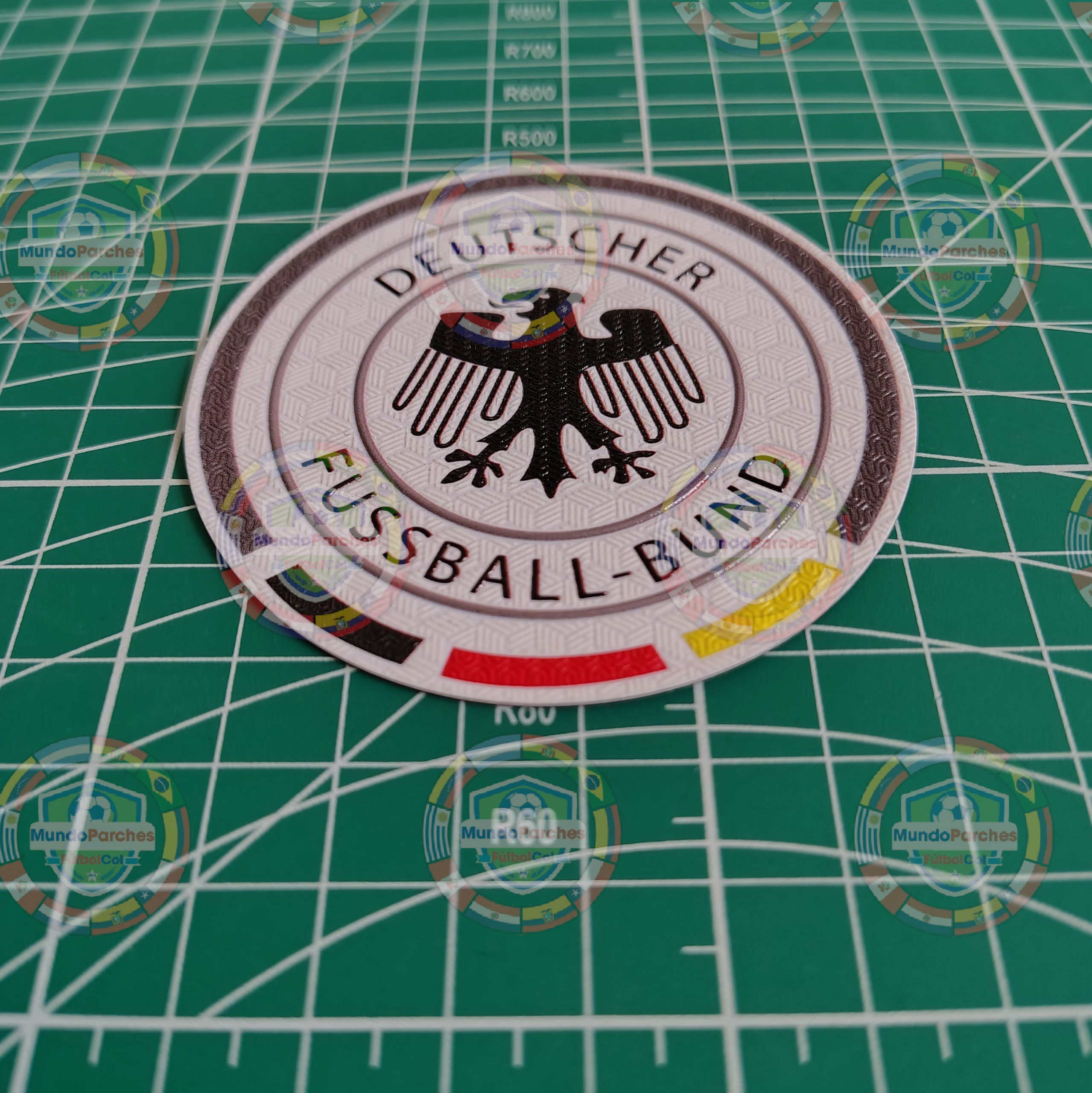 Escudo Selección Alemana Material Tpu (Caucho)