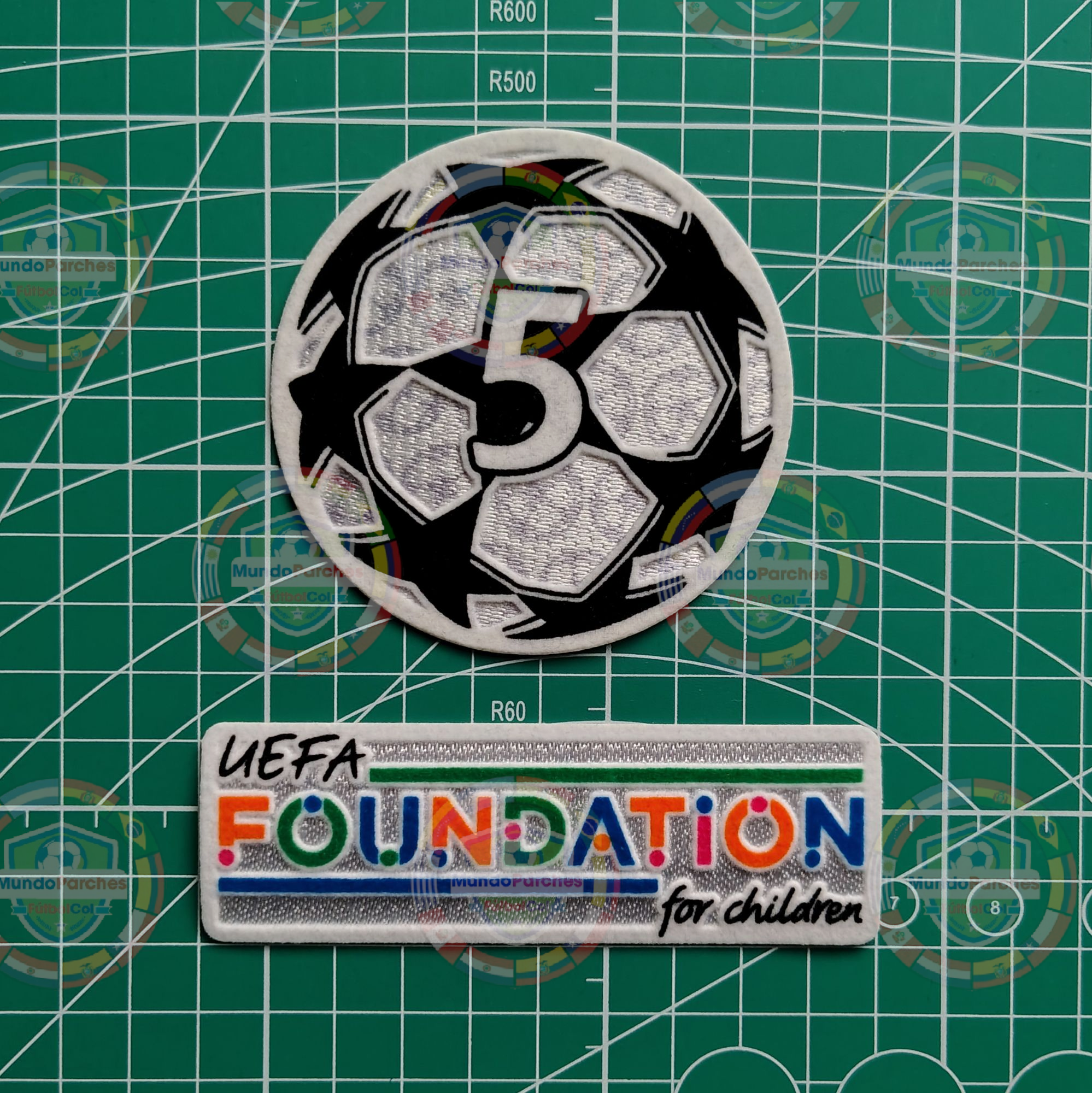 Set Parches Champions League 2021-2022 Barcelona