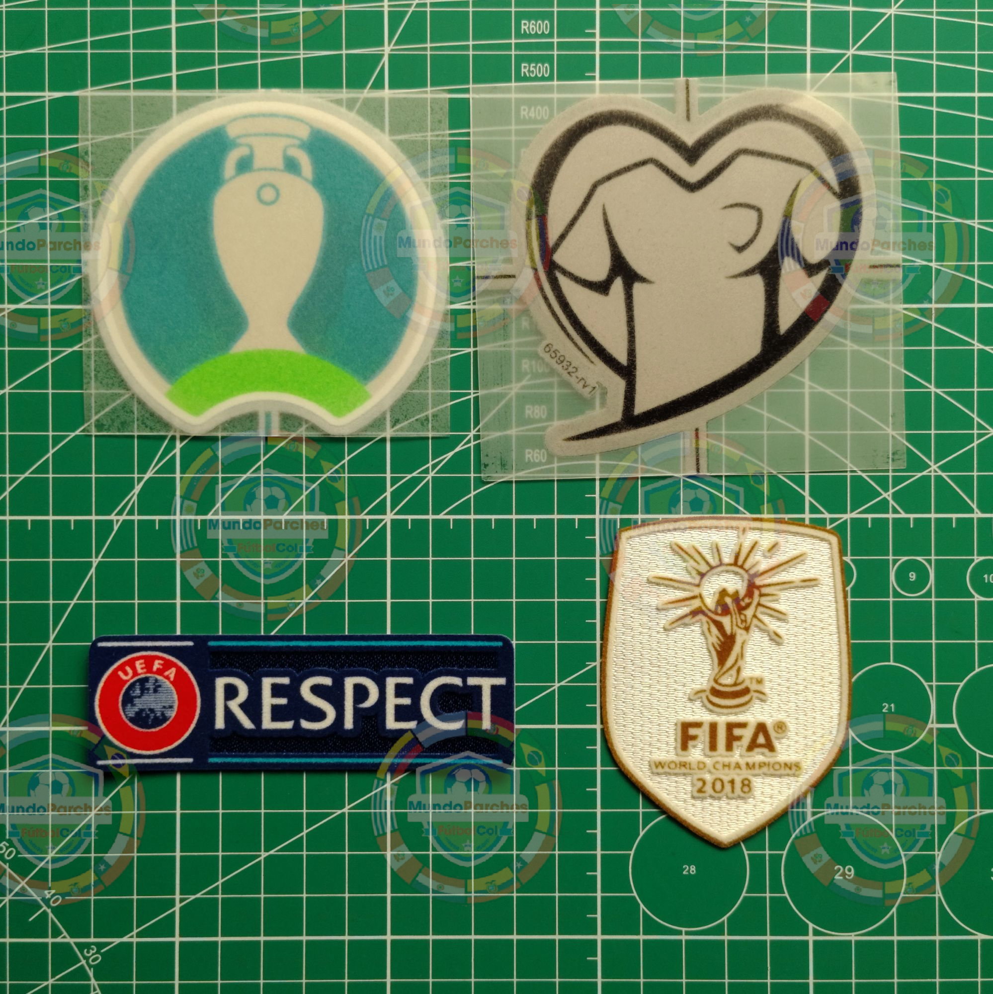 Set Parches Eliminatorias Euro 2020 Selección Francia