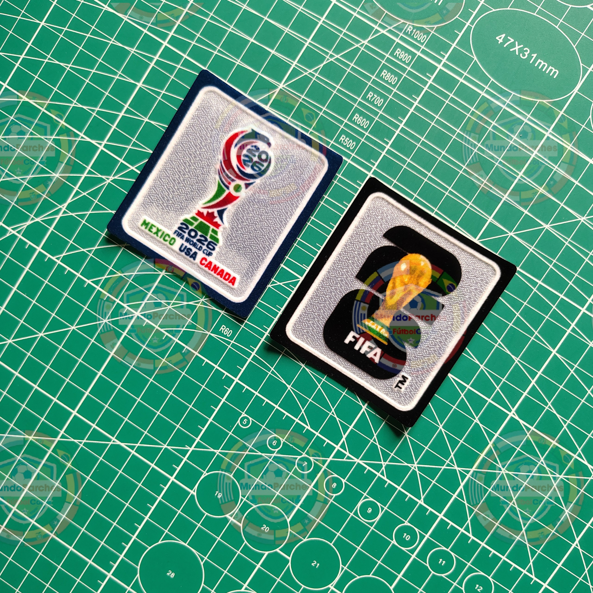 Set Parches Mundial Norteamérica 2026 No Oficiales