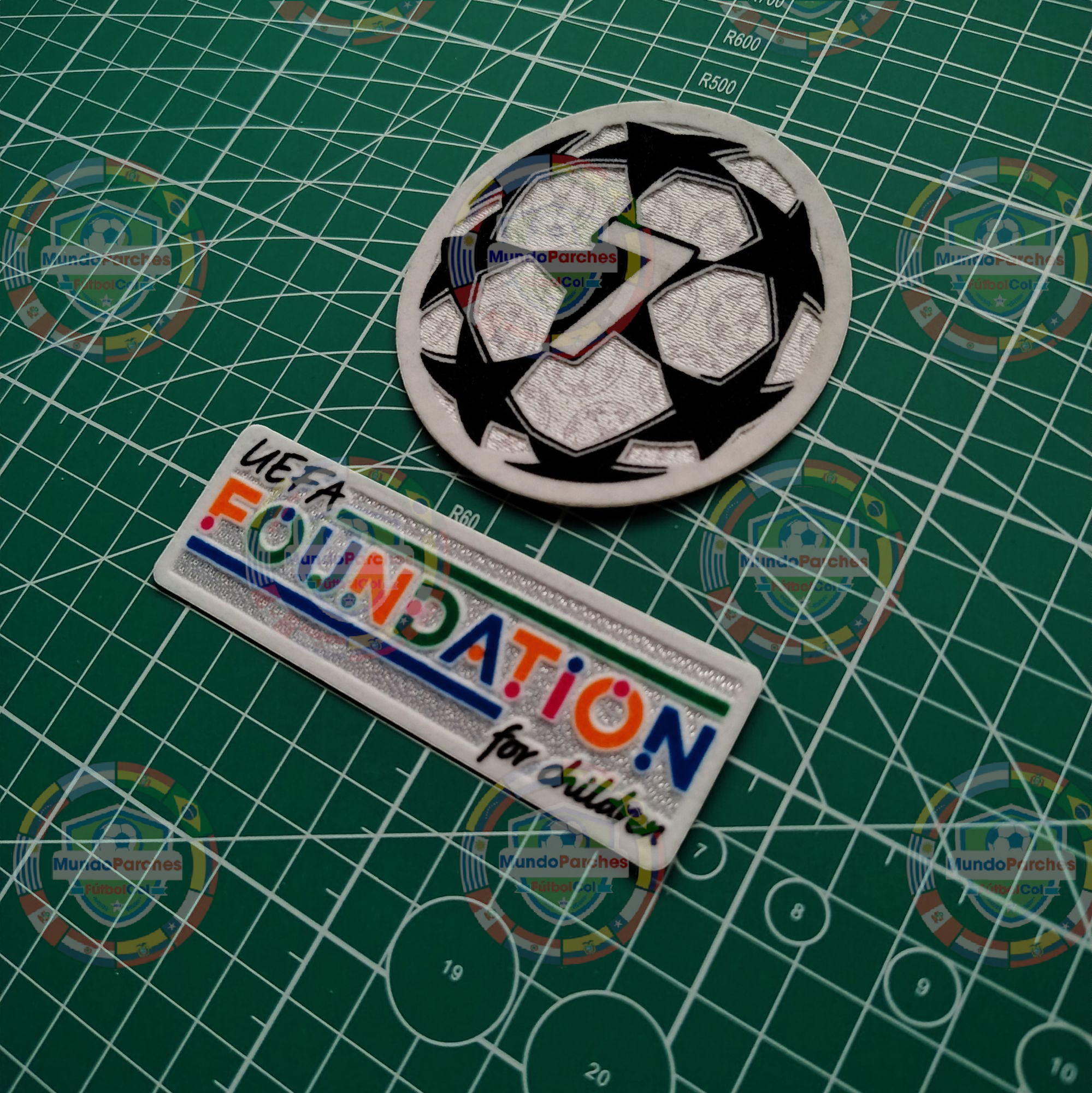 Set Parches Champions League 2021-2022 Ac Milan