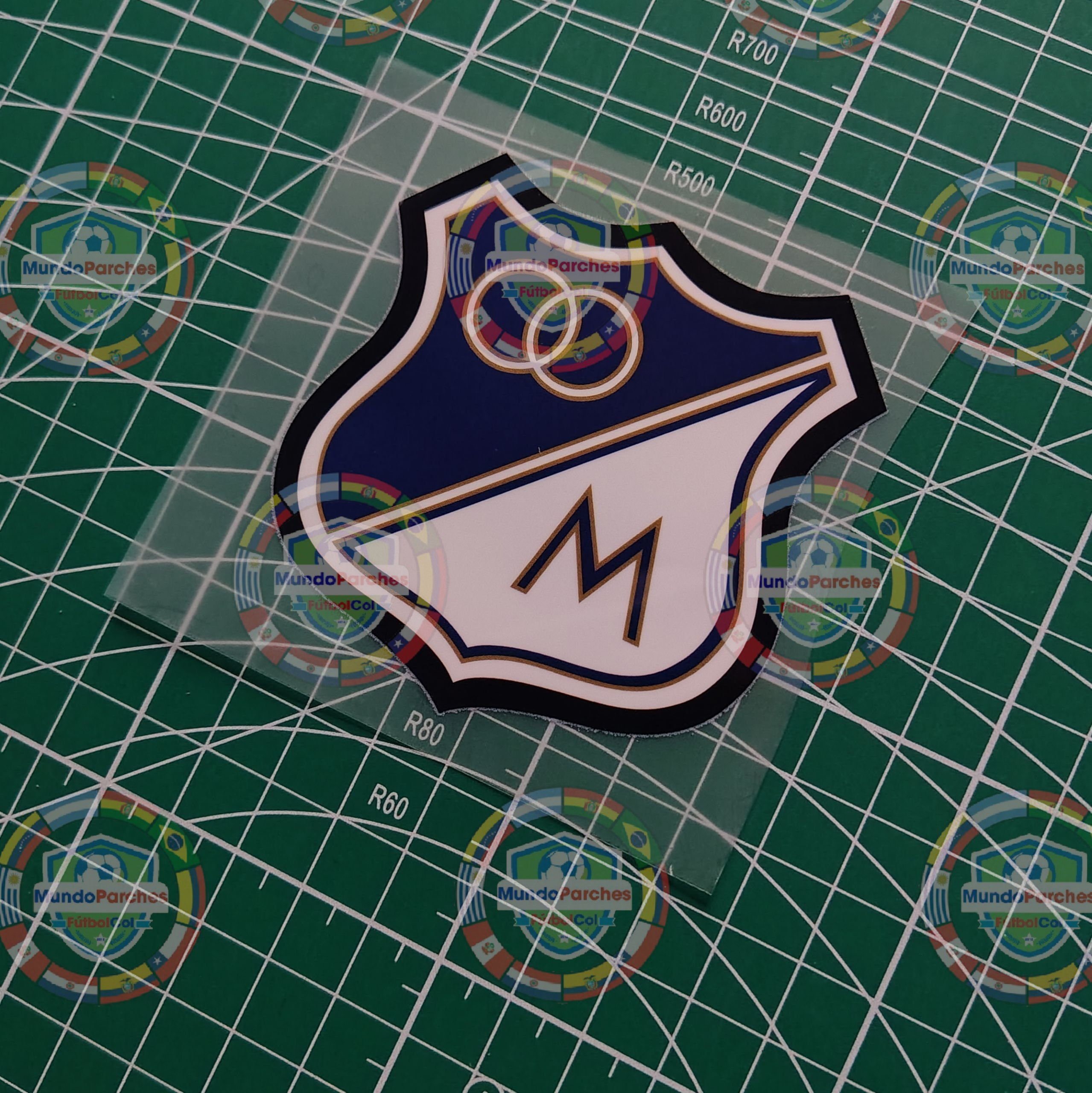 Escudo Millonarios Material Impreso Full Color