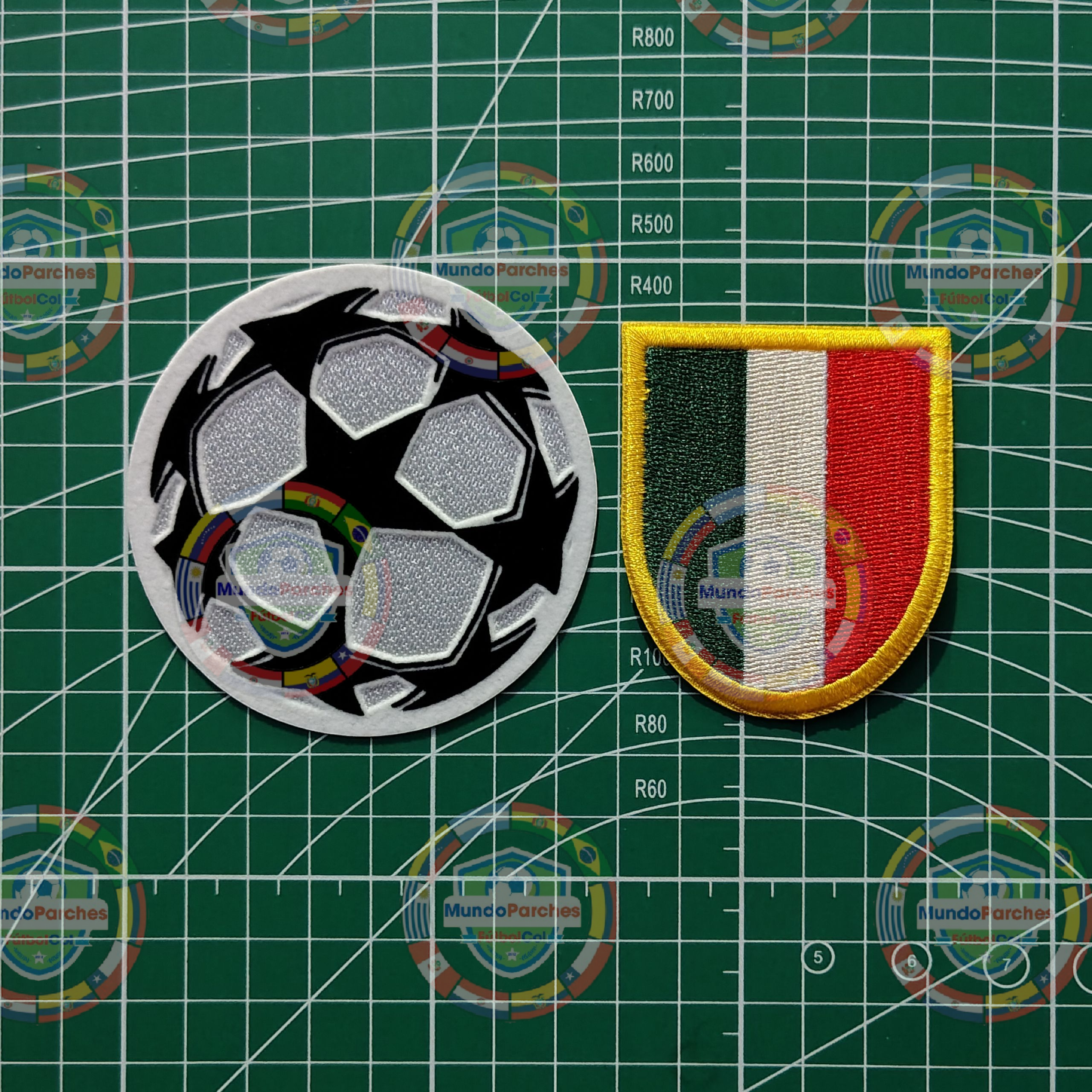 Set Parches Champions League 2007-2008 Inter De Milán