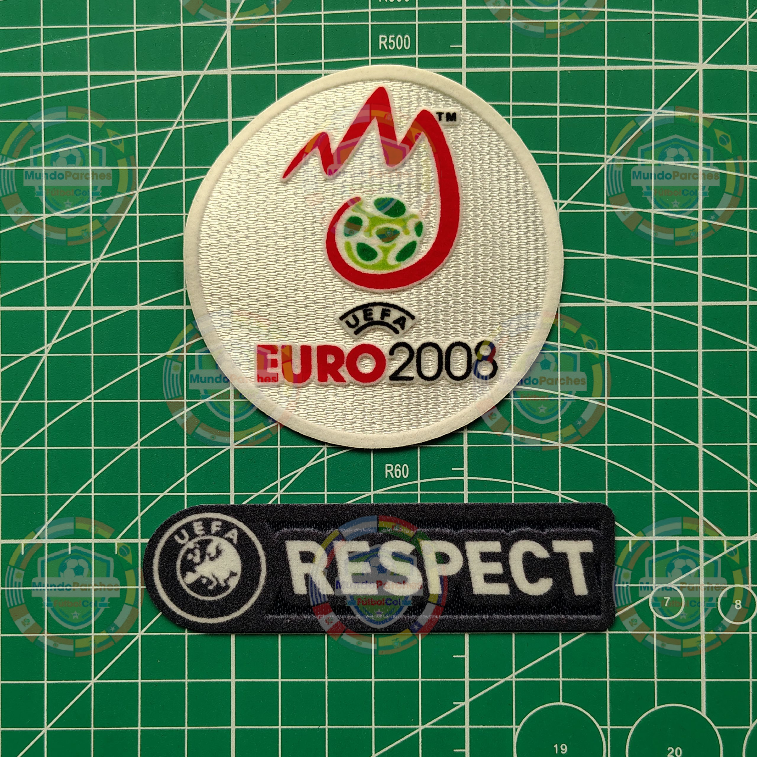 Set Parches Euro 2008