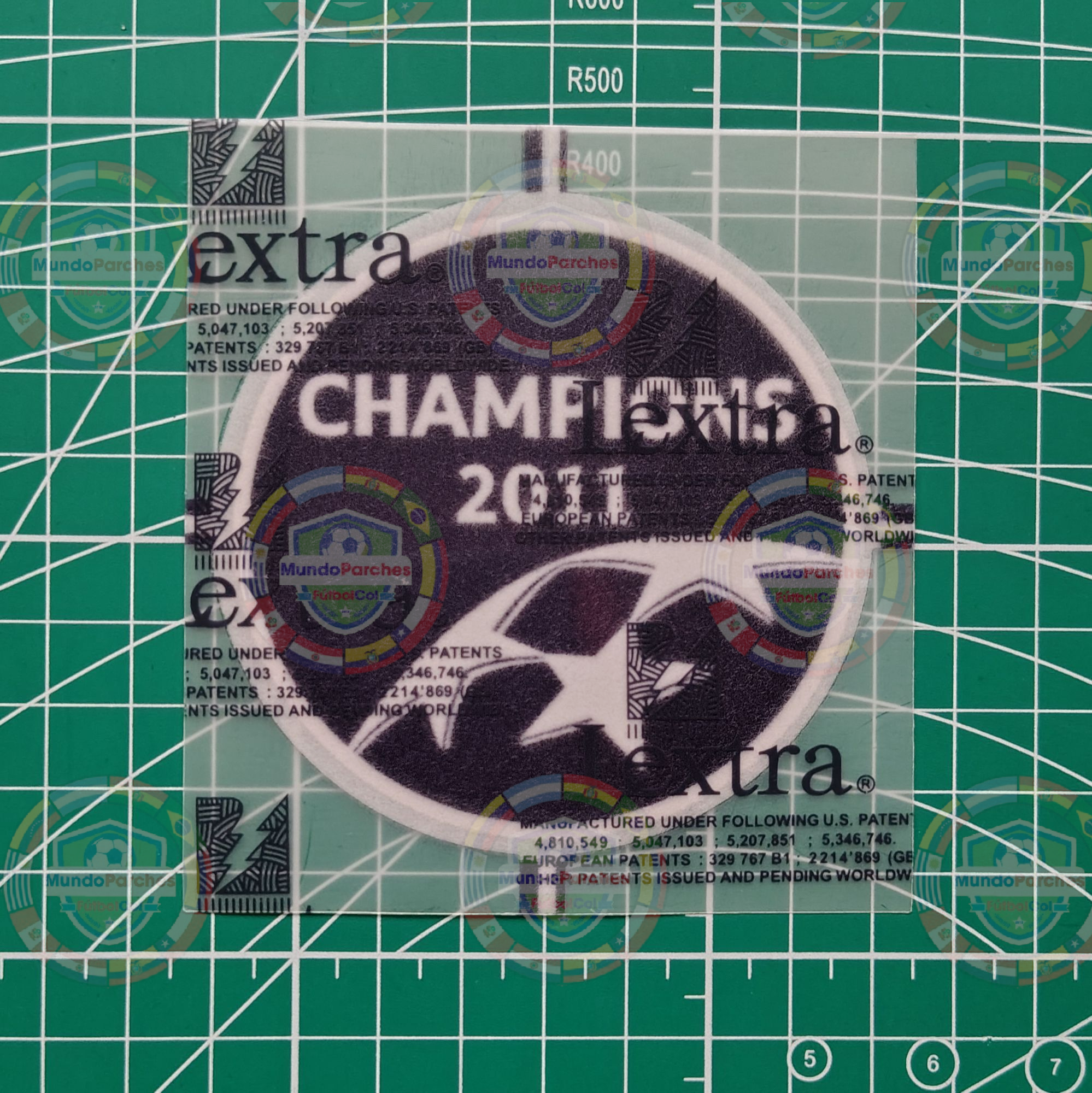 Parche Champions League 2011-2012 Original Lextra Barcelona