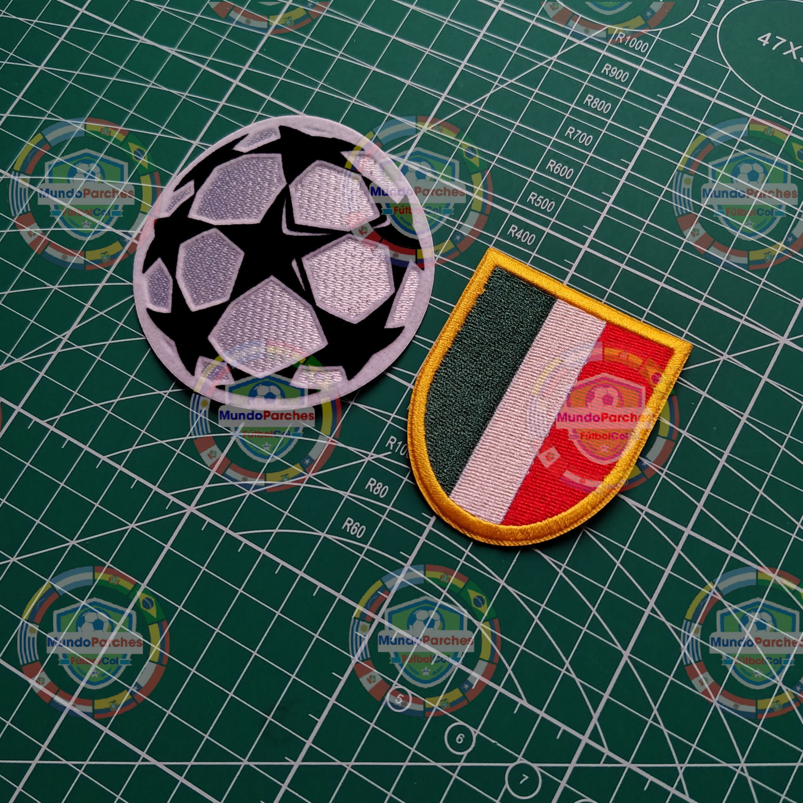 Set Parches Champions League 2003-2004 Juventus