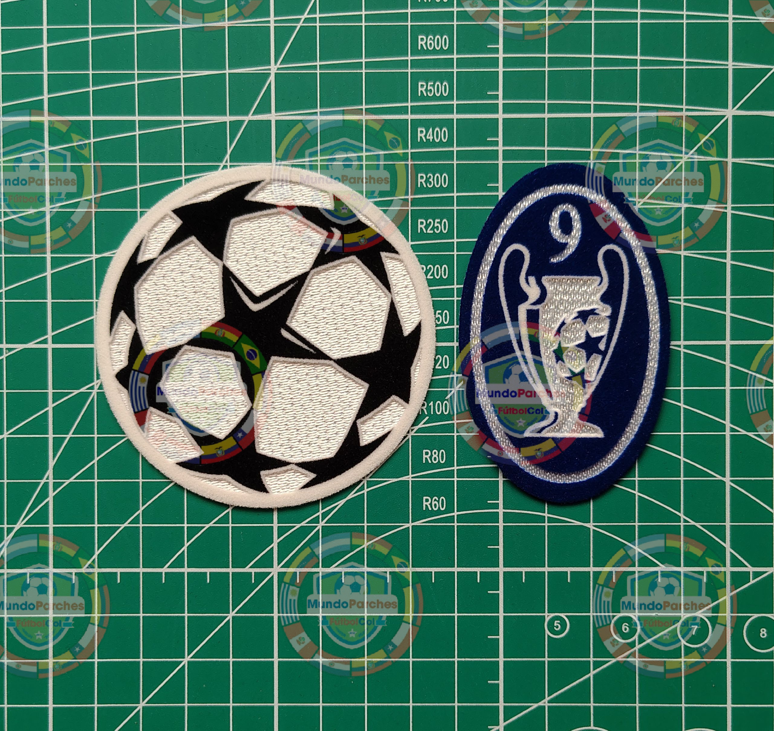 Set Parches Champions League 2005-2006 Real Madrid