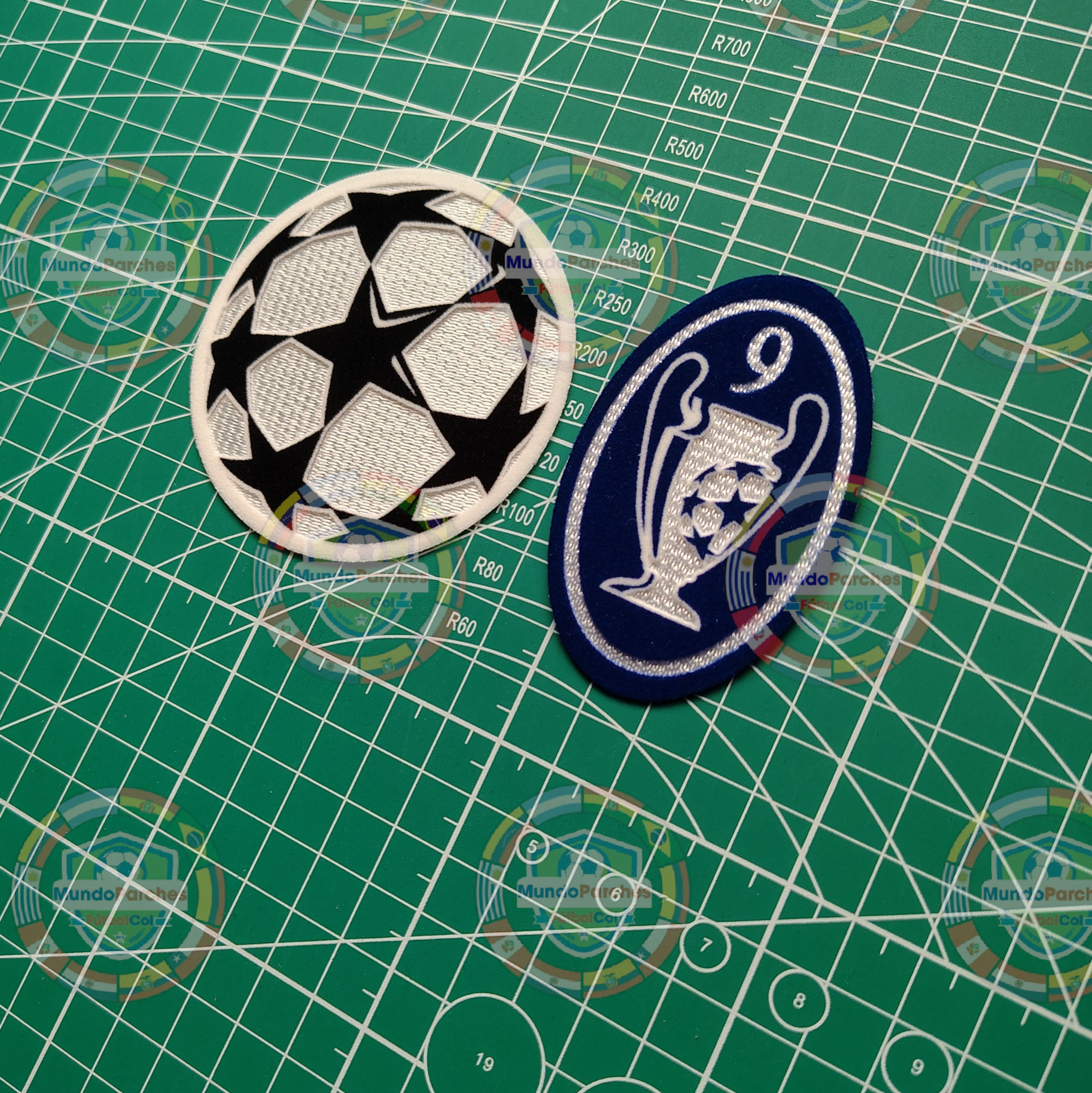 Set Parches Champions League 2003-2004 Real Madrid