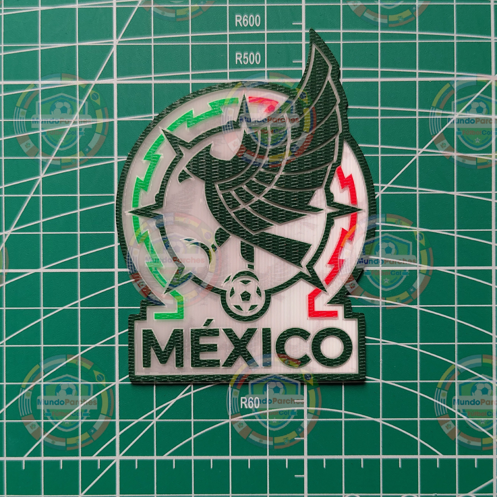 Escudo Selección Mexico 2026 Material Lenticular 3D Full Color