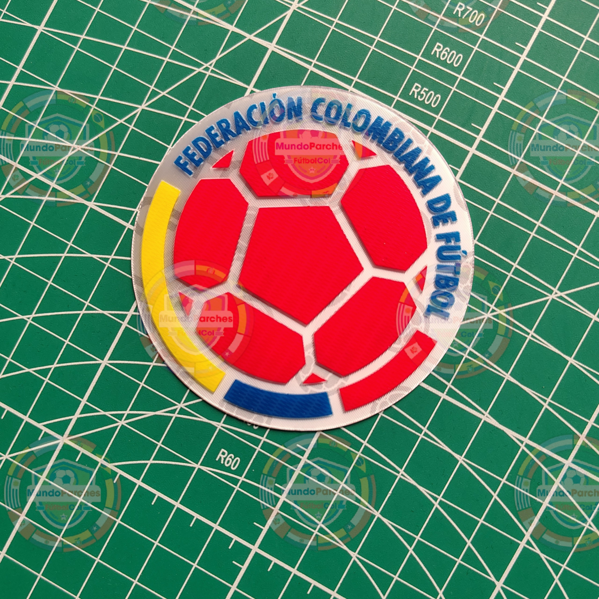 Escudo Selección Colombia 2026 material Lenticular 3D Full Color