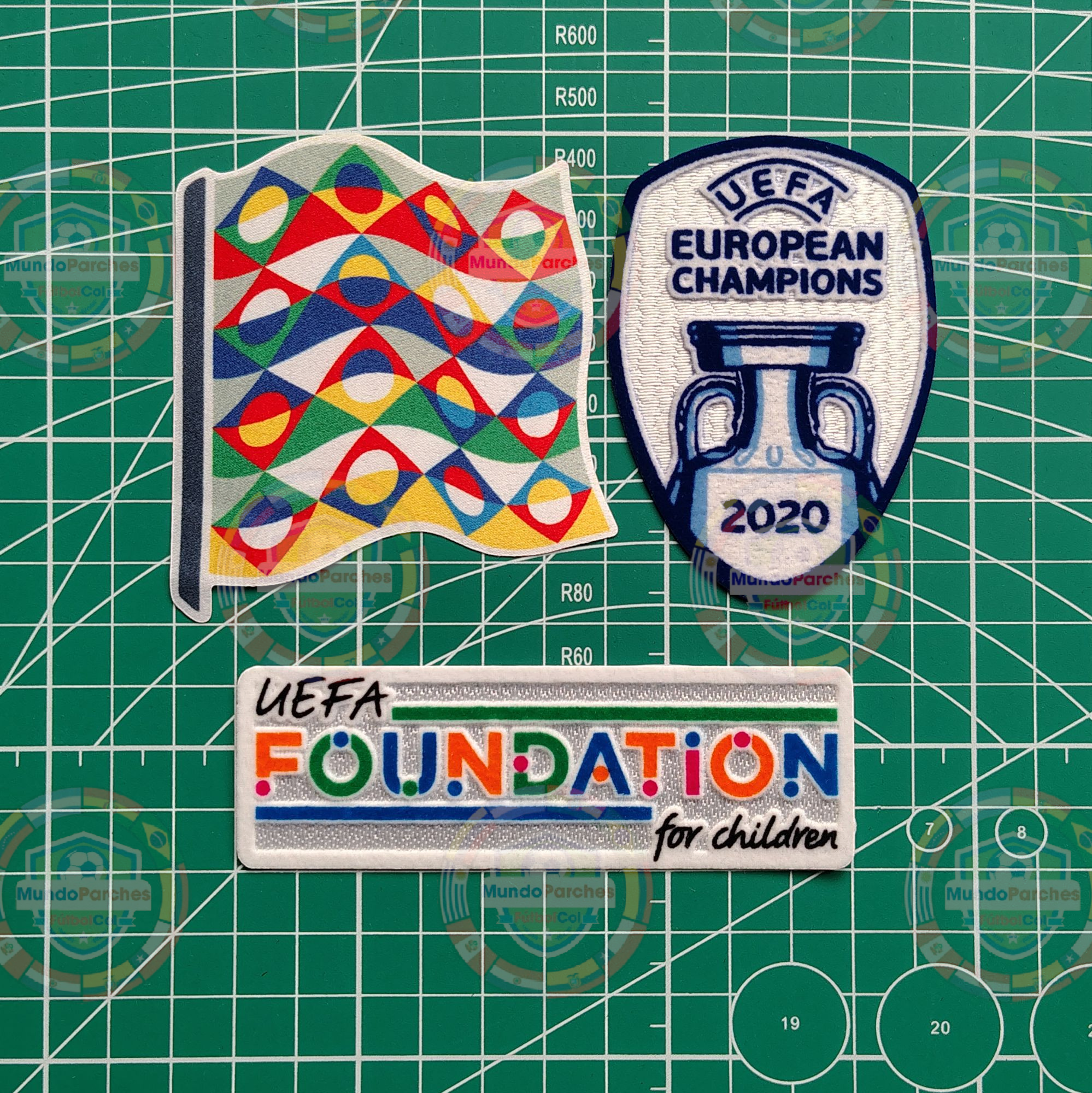 Set Parches Nations League 2022 Selección Italia