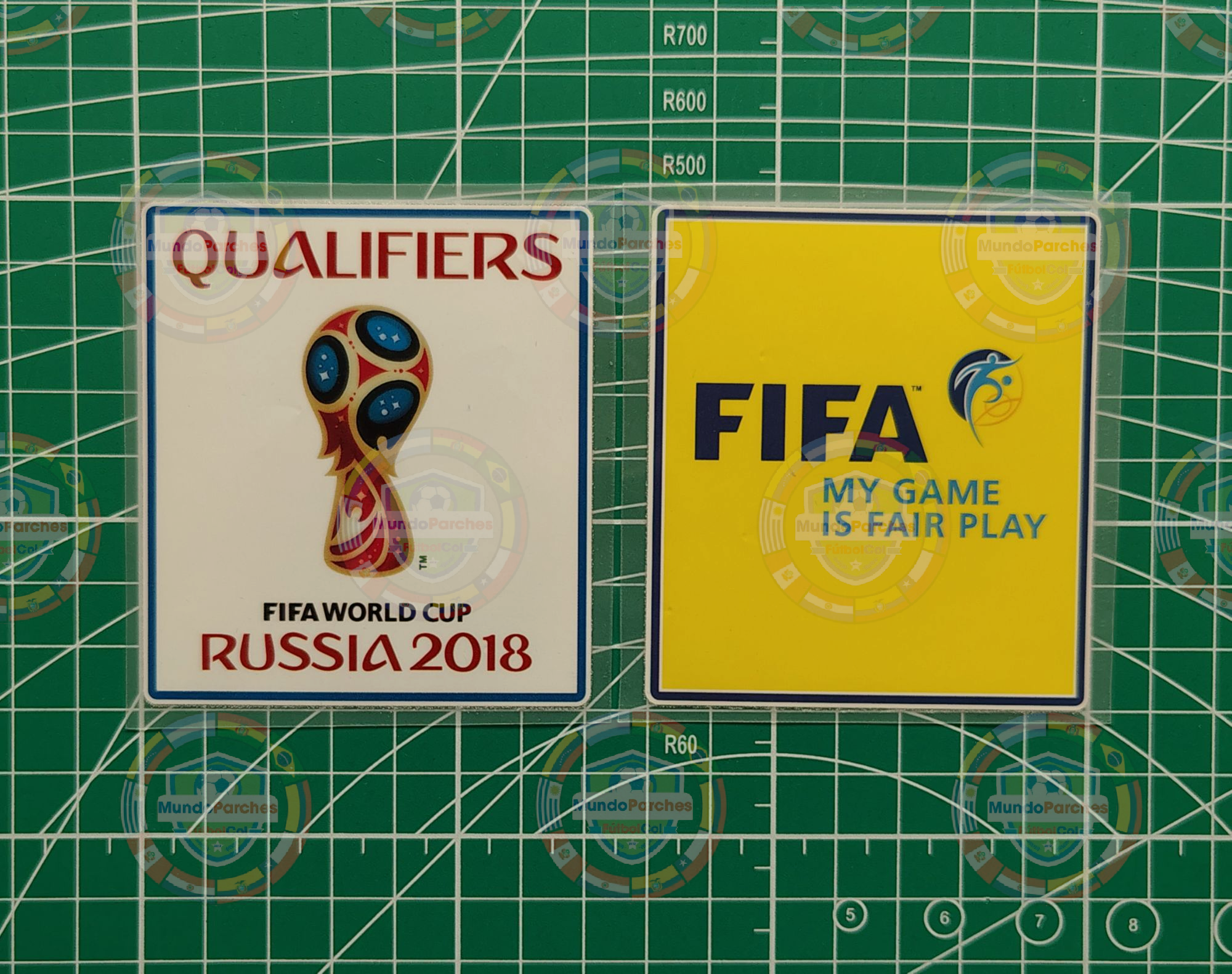 Set Parches Eliminatorias Mundial Rusia 2018