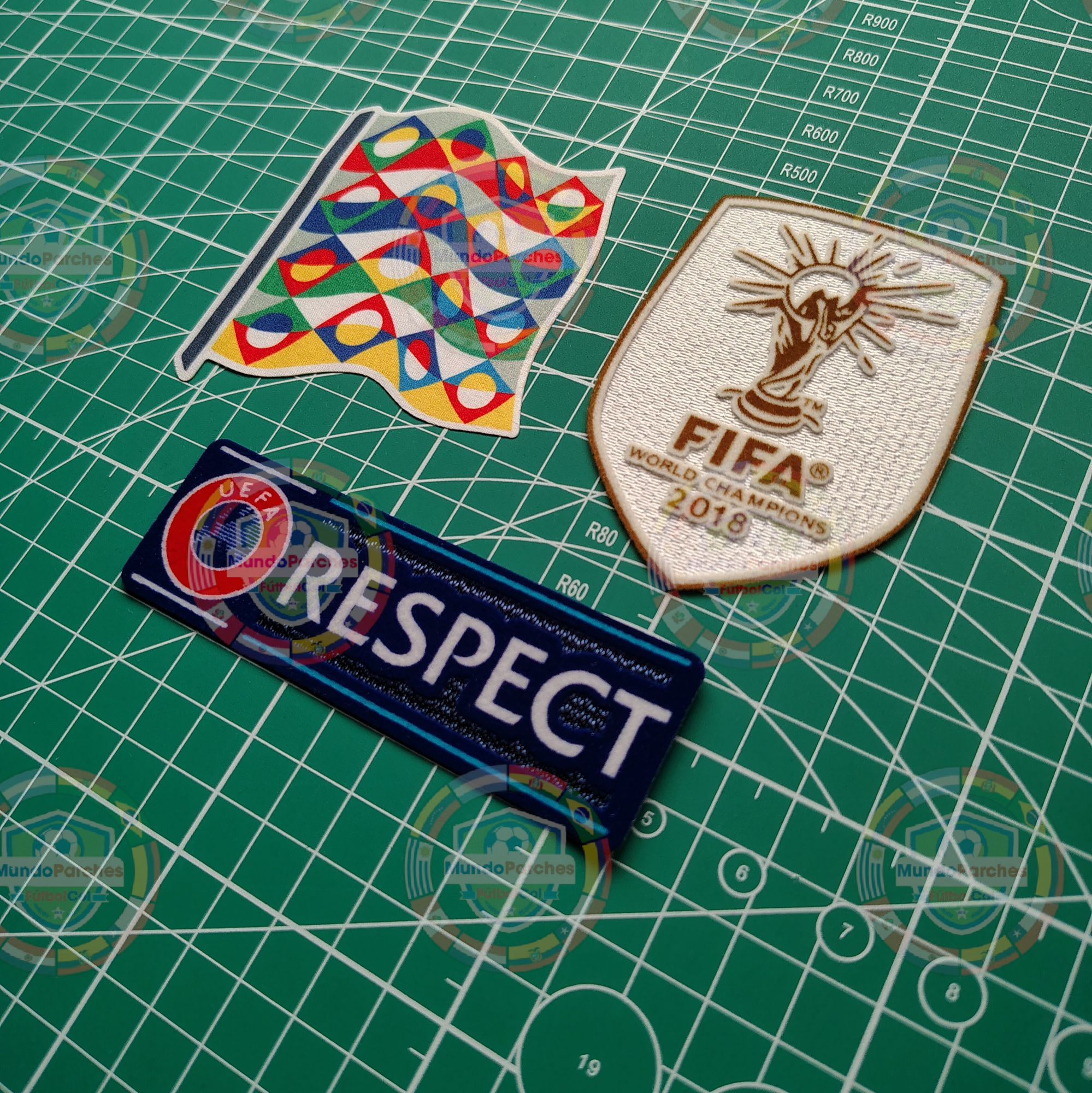 Set 3 Parches Nations League 2020 Selección Francia