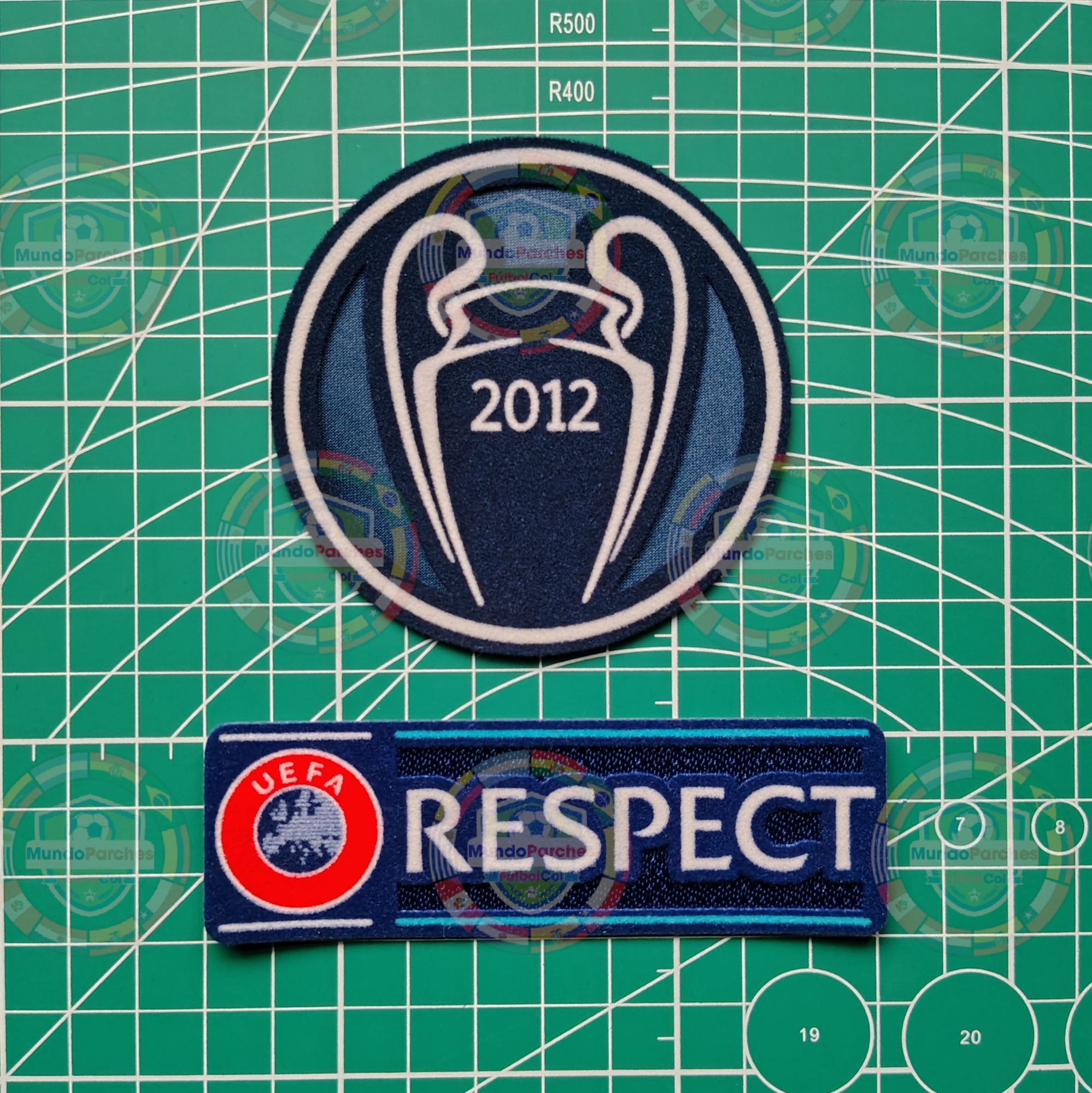 Set Parches Champions League 2012-2013 Chelsea