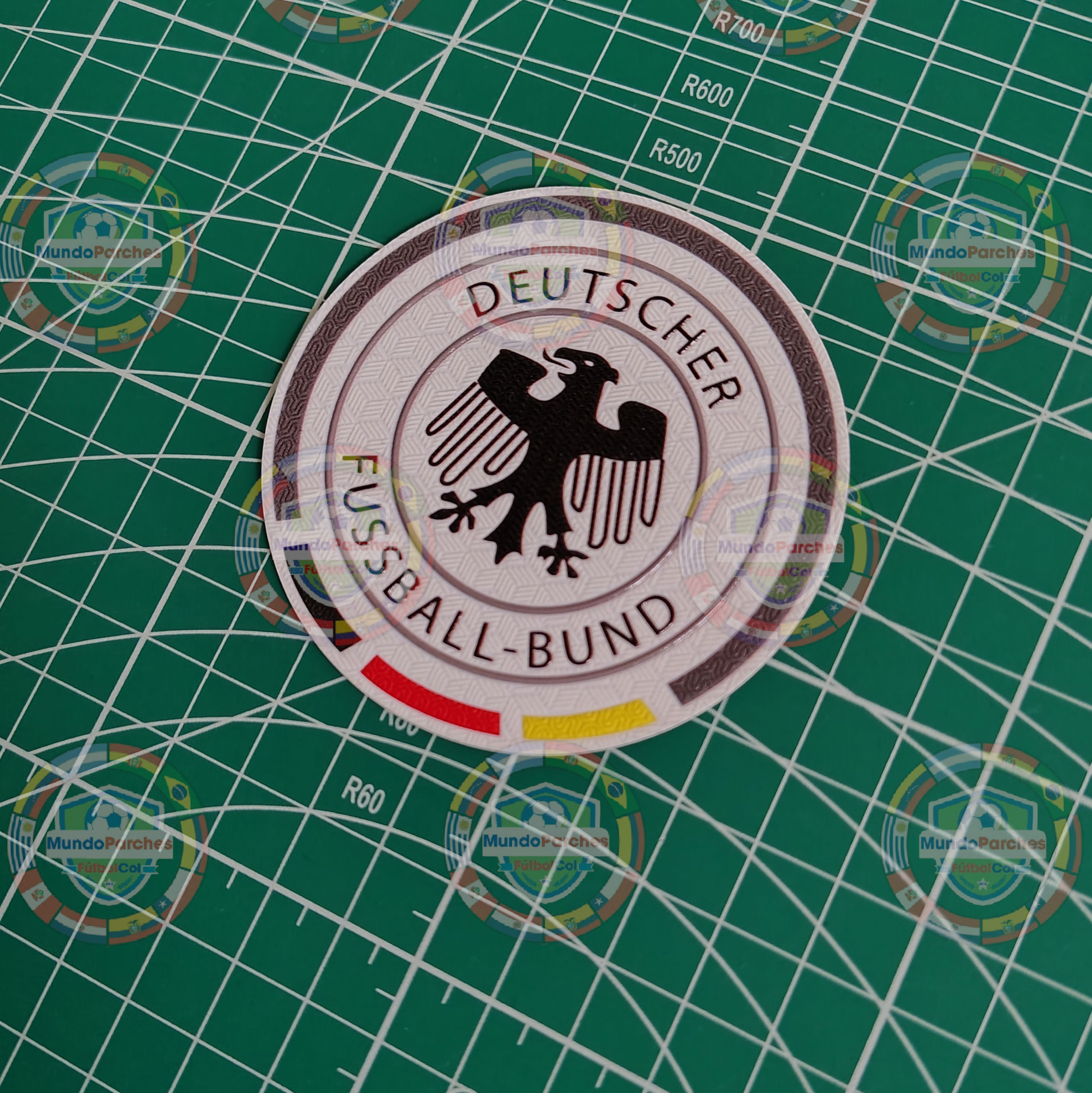 Escudo Selección Alemana Material Tpu (Caucho)