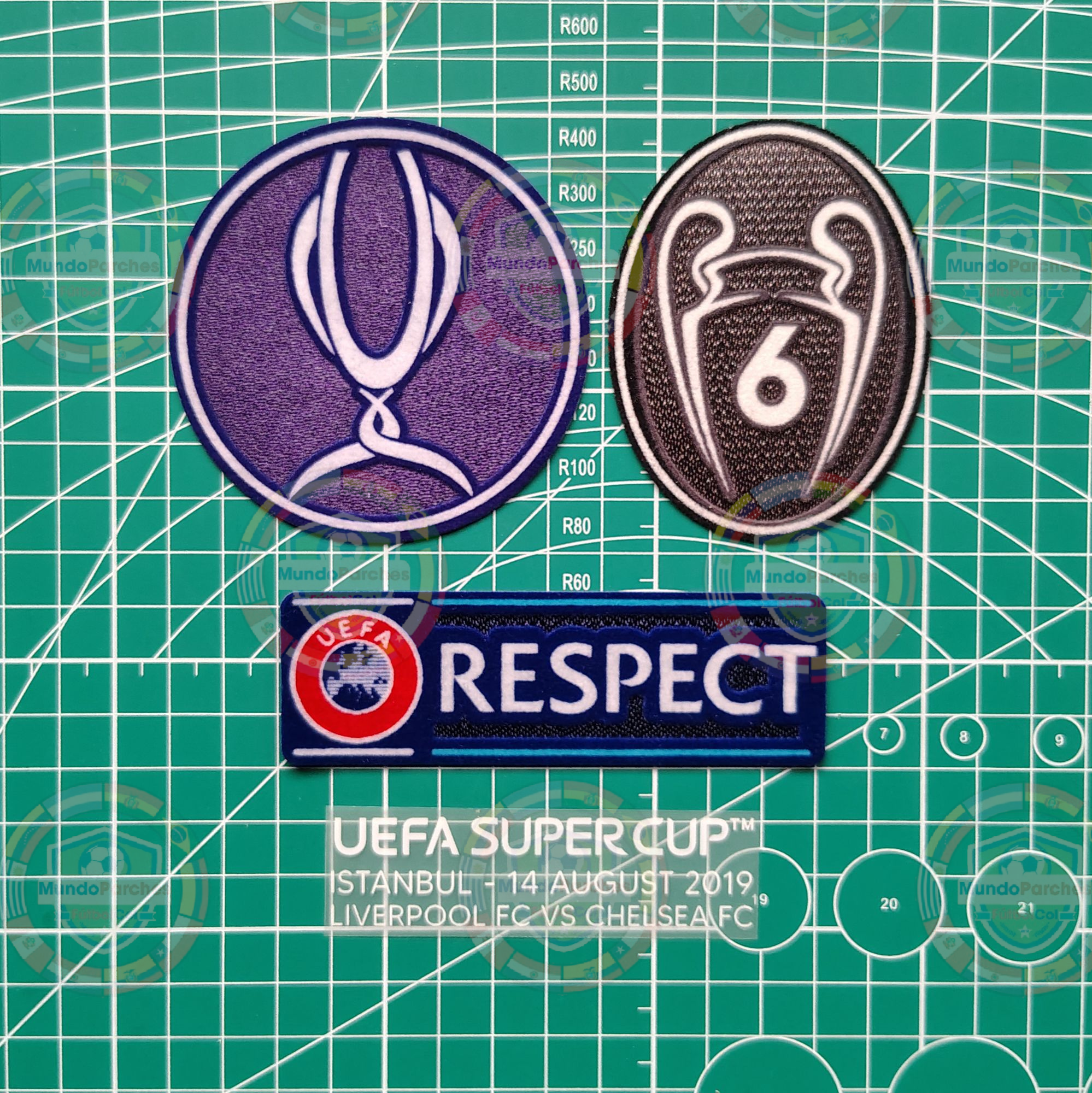 Set Parches Supercopa Europea 2019 Liverpool Match Detail