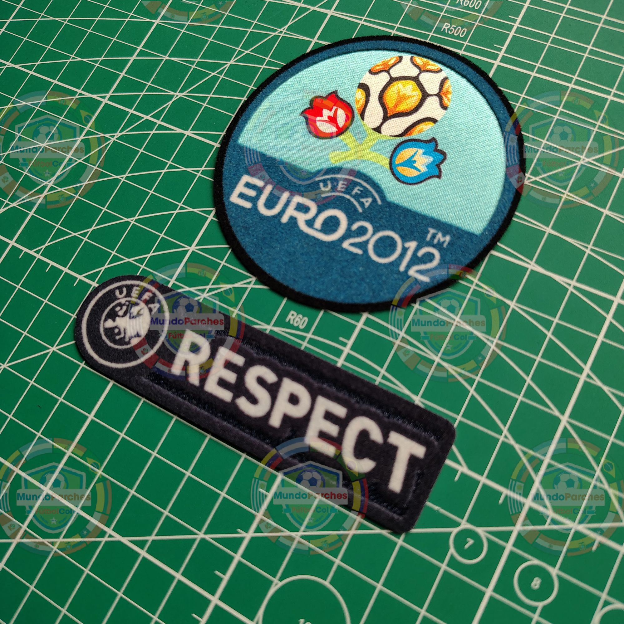 Set Parches Euro 2012
