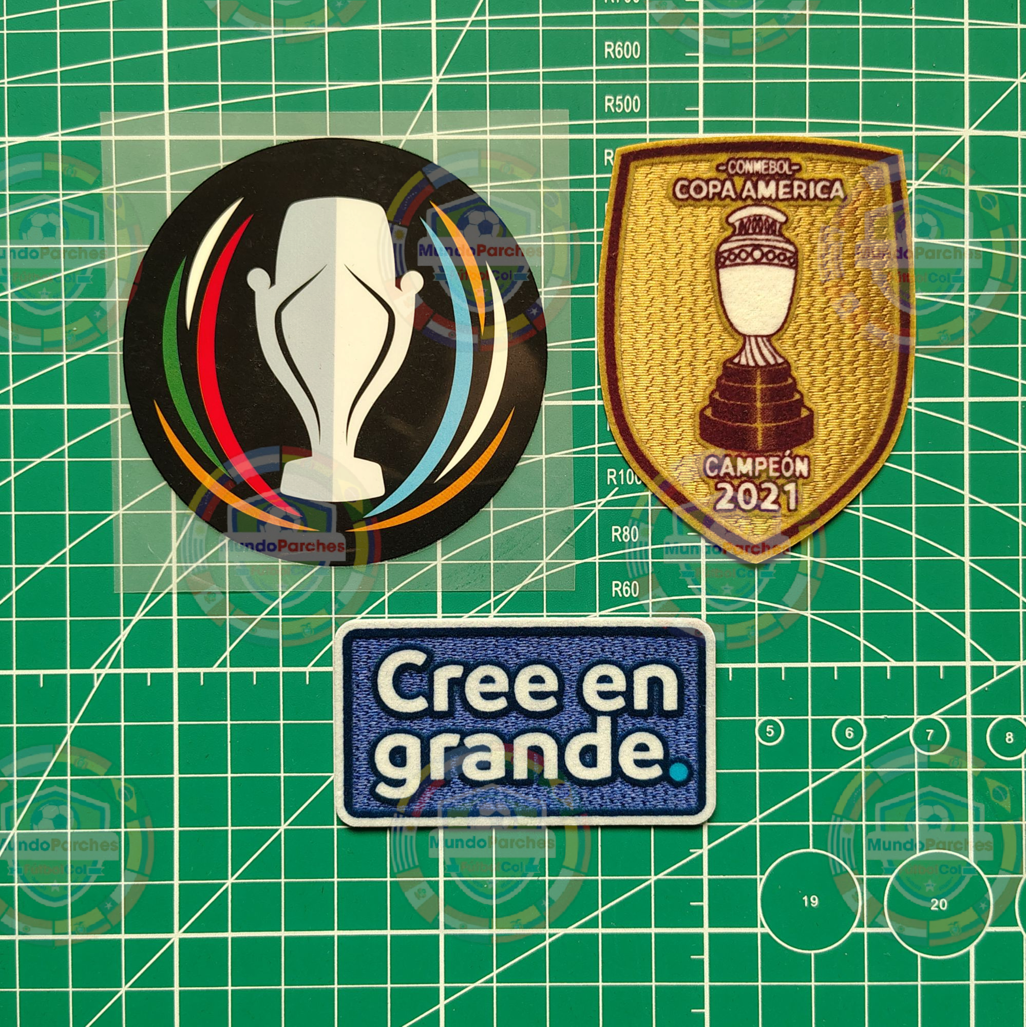 Set Parches Finalissima 2022 Selección Argentina