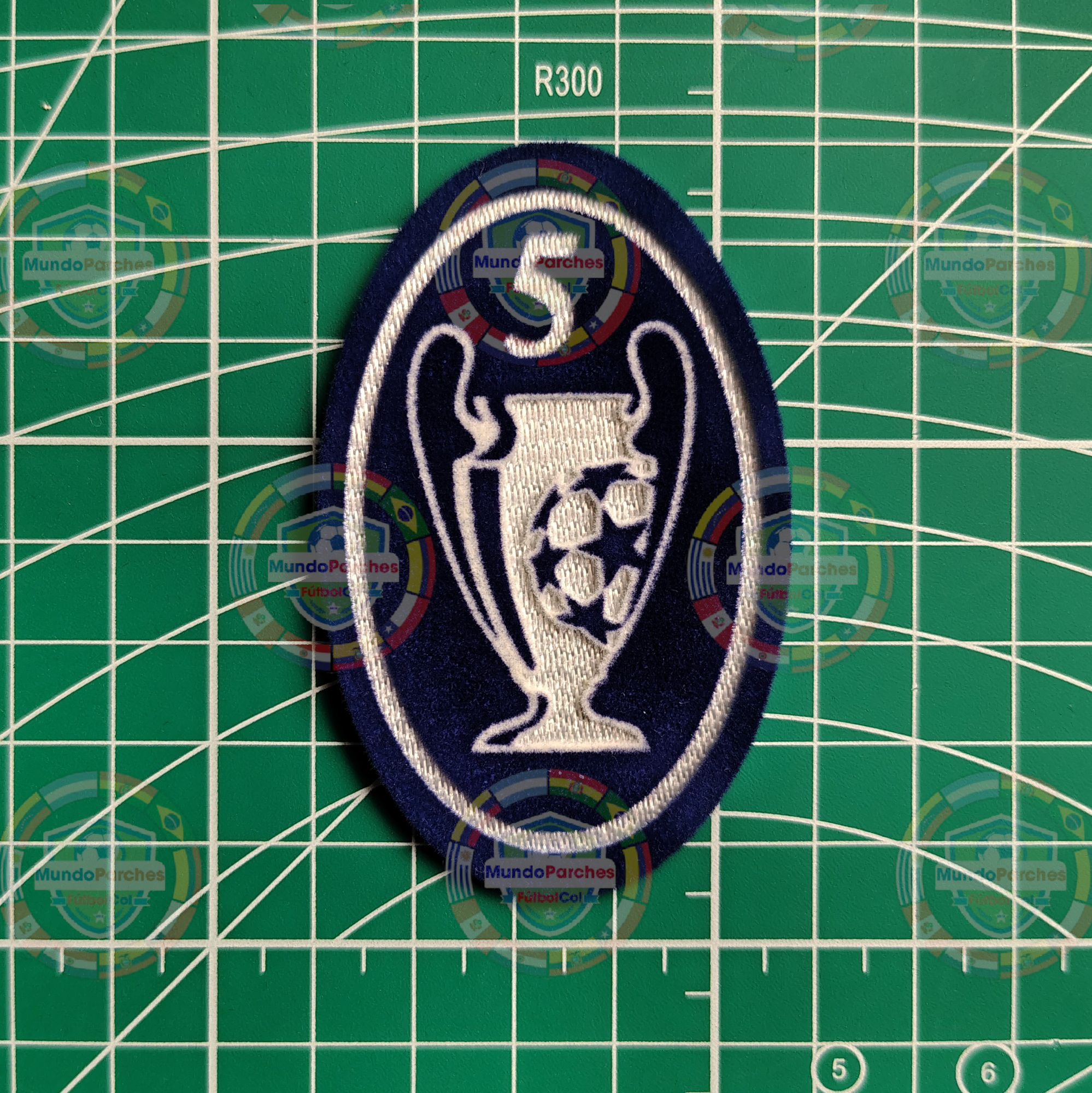 Set Parches Champions League 2000-2001 Ac Milán