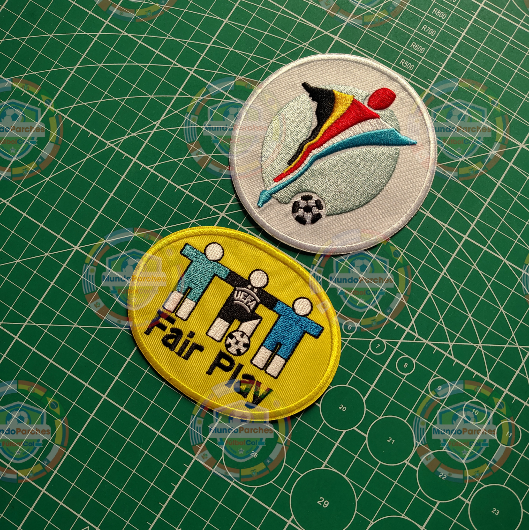 Set Parches Euro 2000