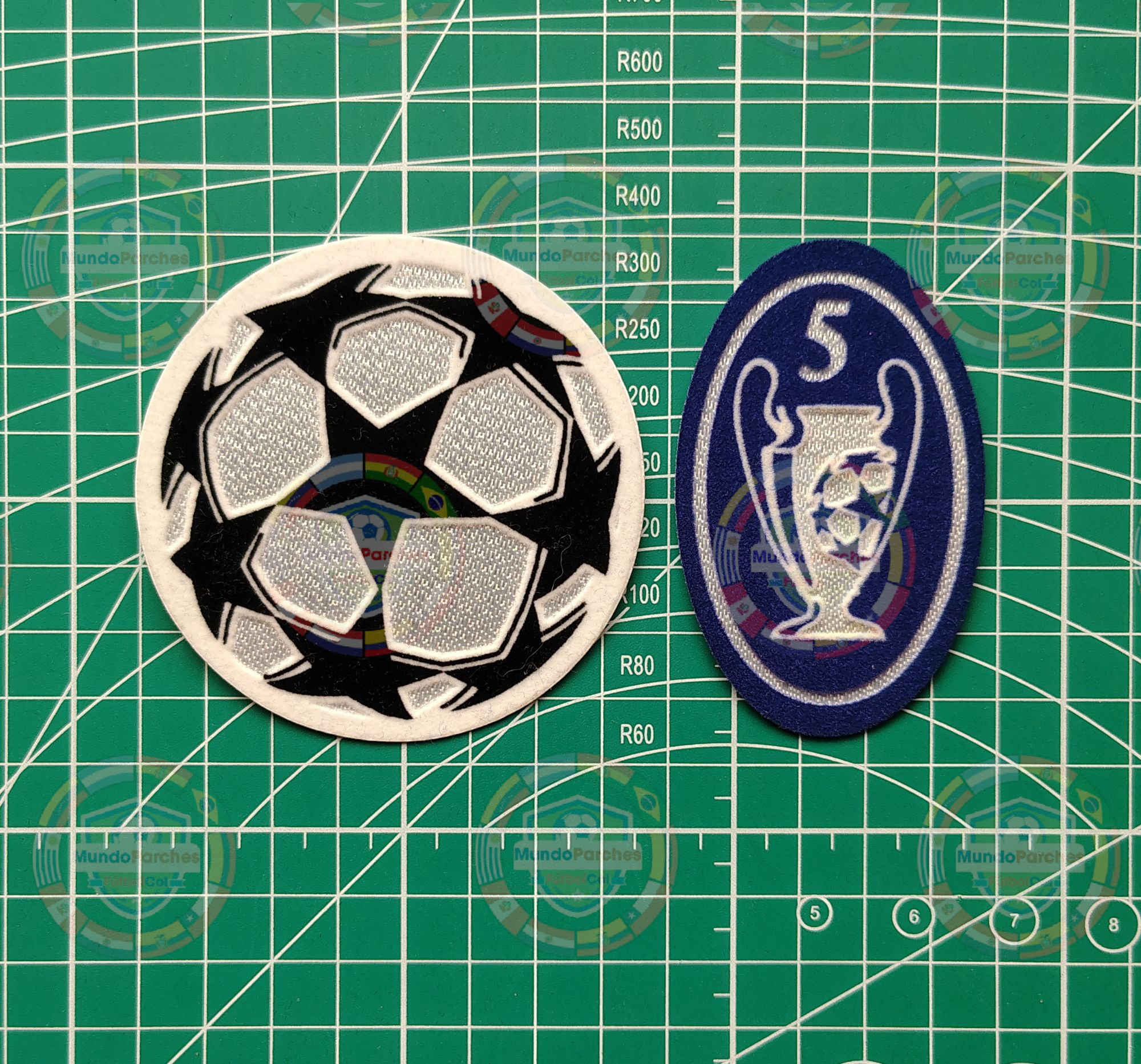 Set Parches Champions League 2006-2007 Liverpool