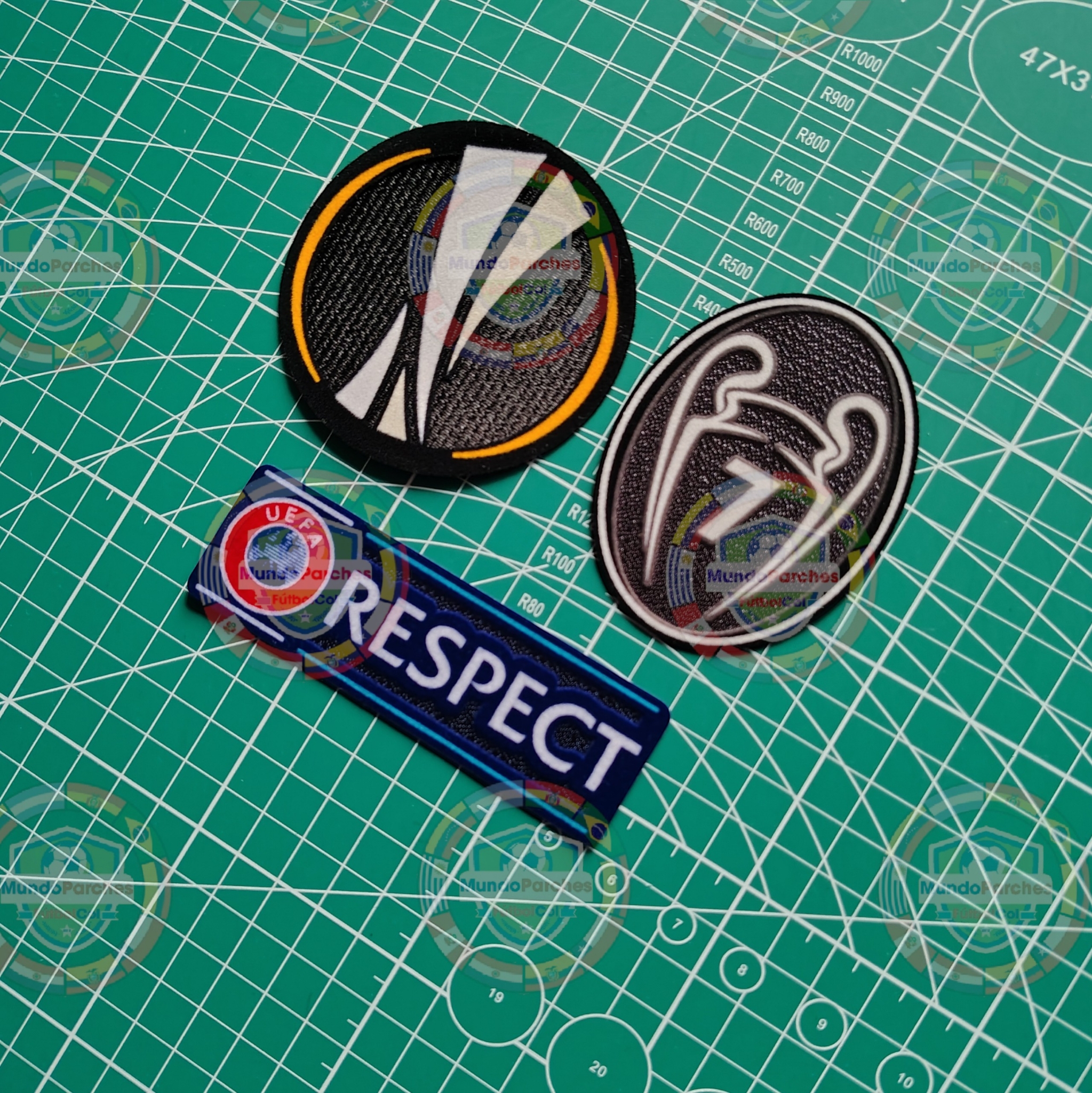 Set Parches Europa League 2020-2021 Ac Milán
