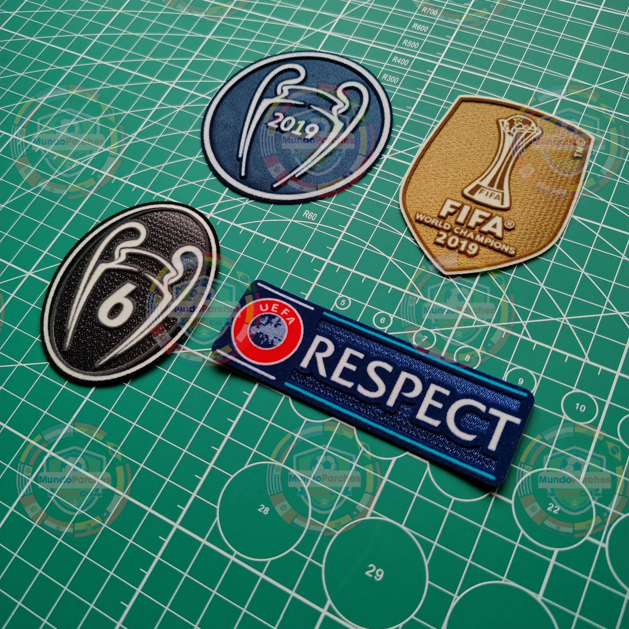 Set Parches Champions League 2019- 2020 Liverpool