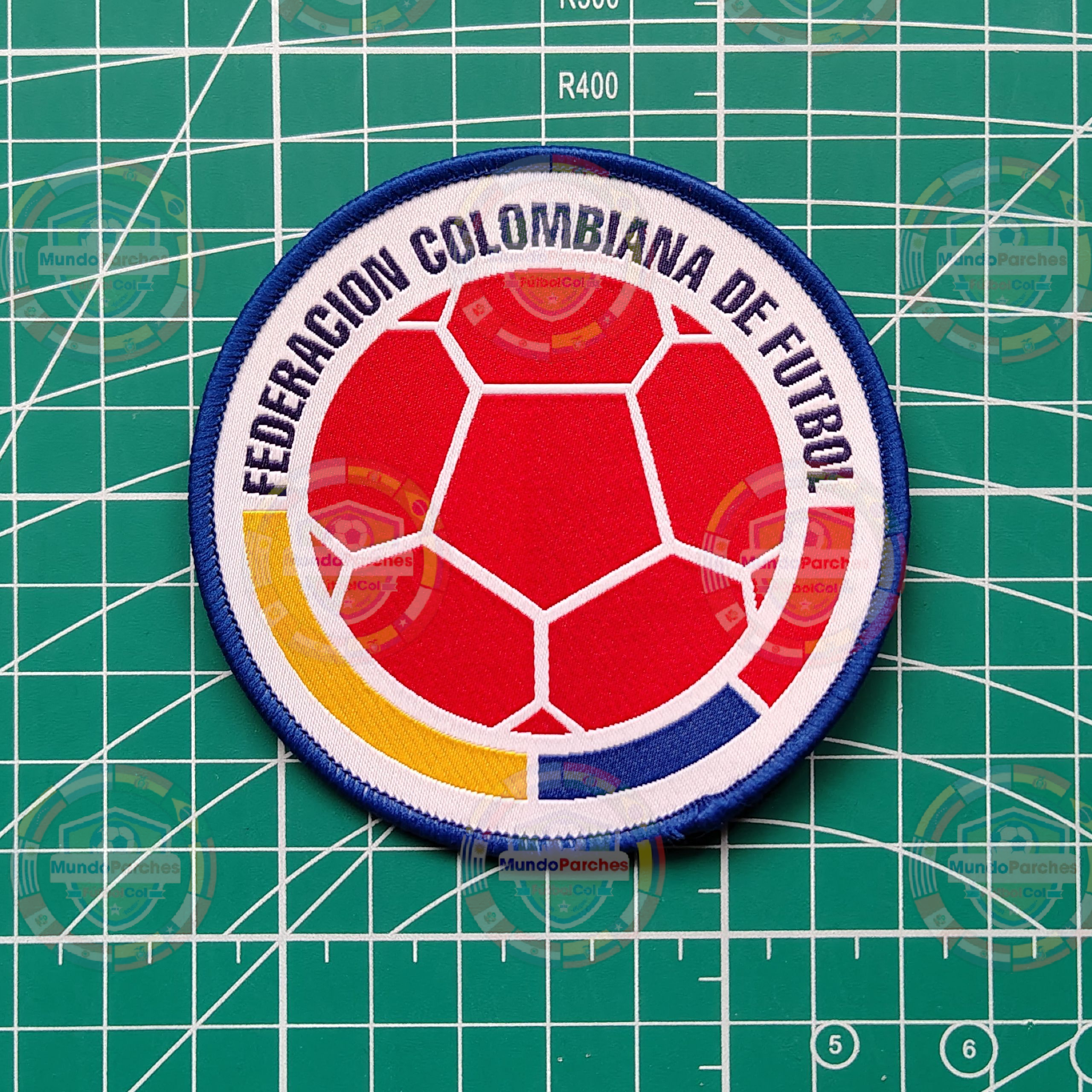 Escudo Selección Colombia Material Tejido Full Color