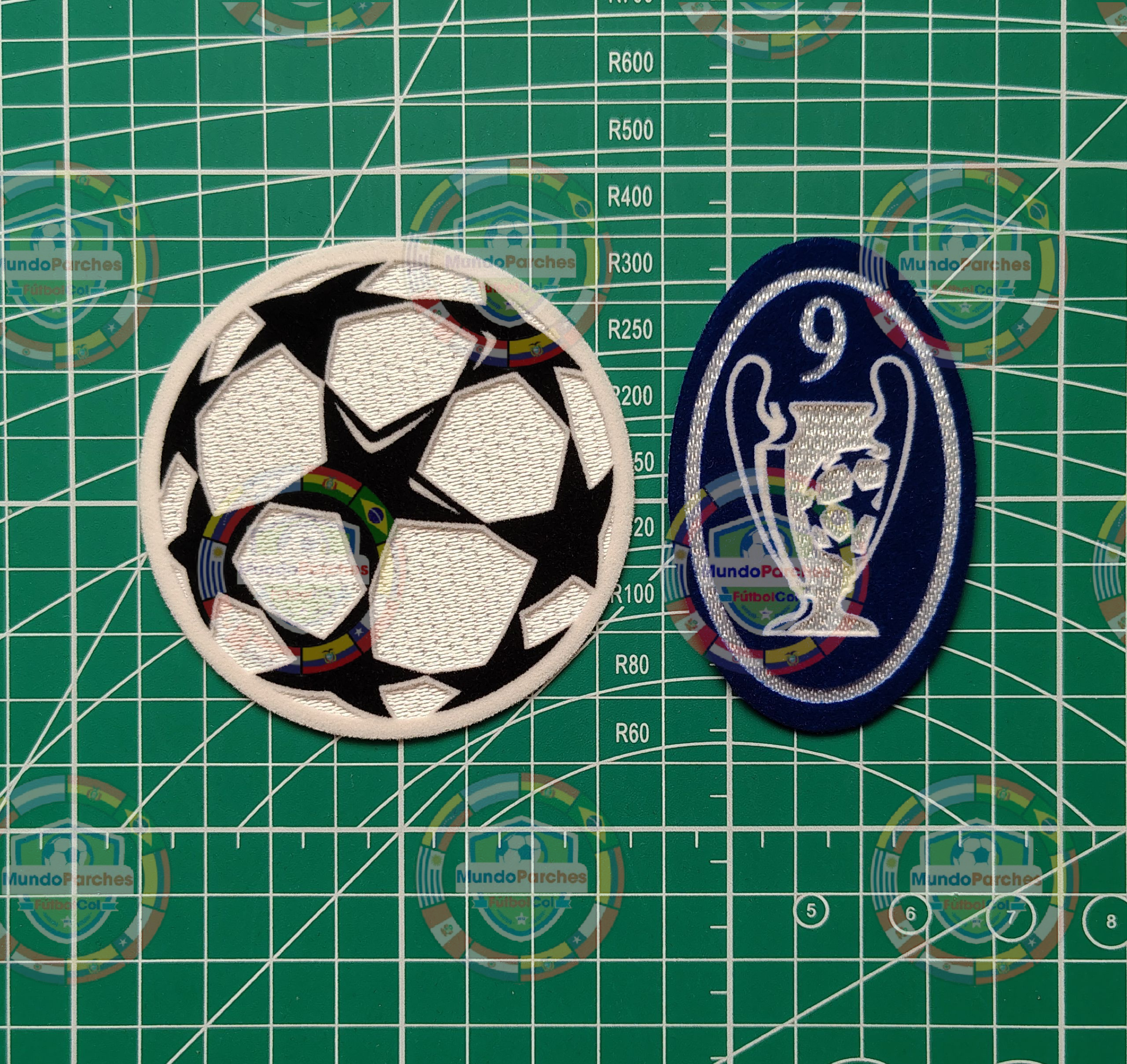 Set Parches Champions League 2003-2004 Real Madrid