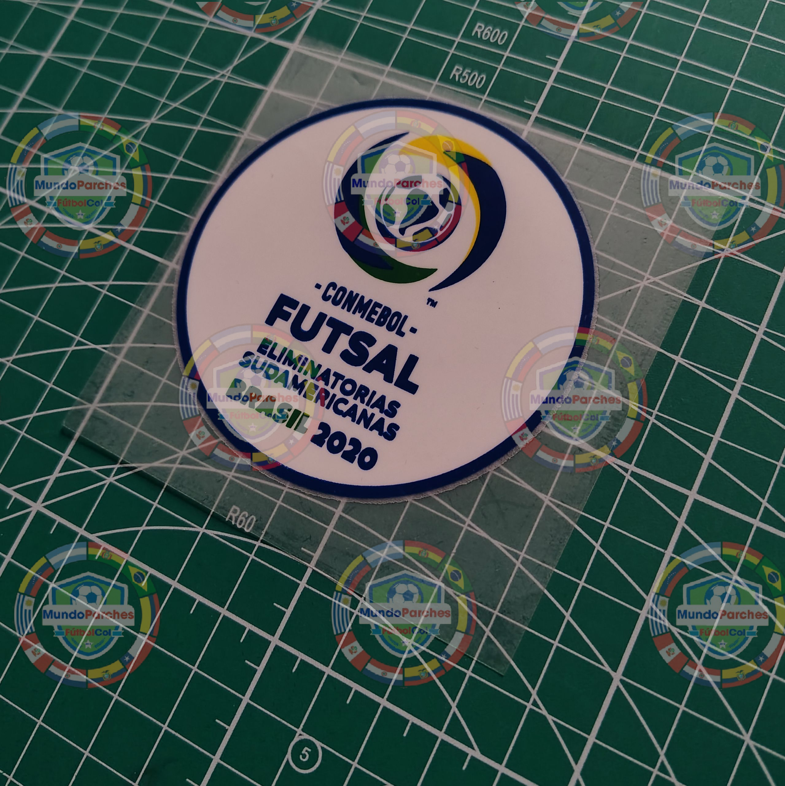 Parche Eliminatorias Sudamericanas Futsal Brasil 2020 Original