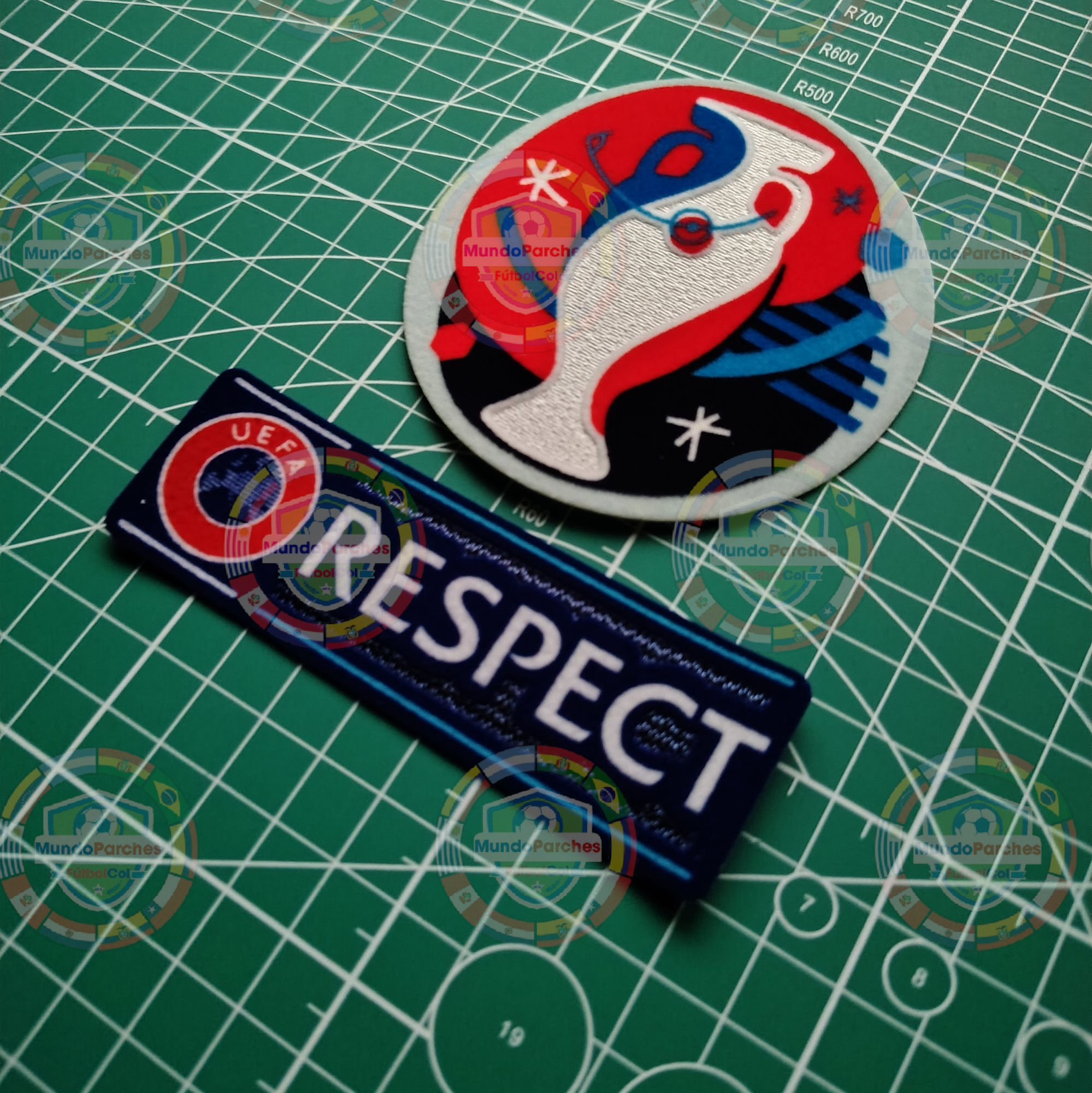 Set Parches Euro 2016