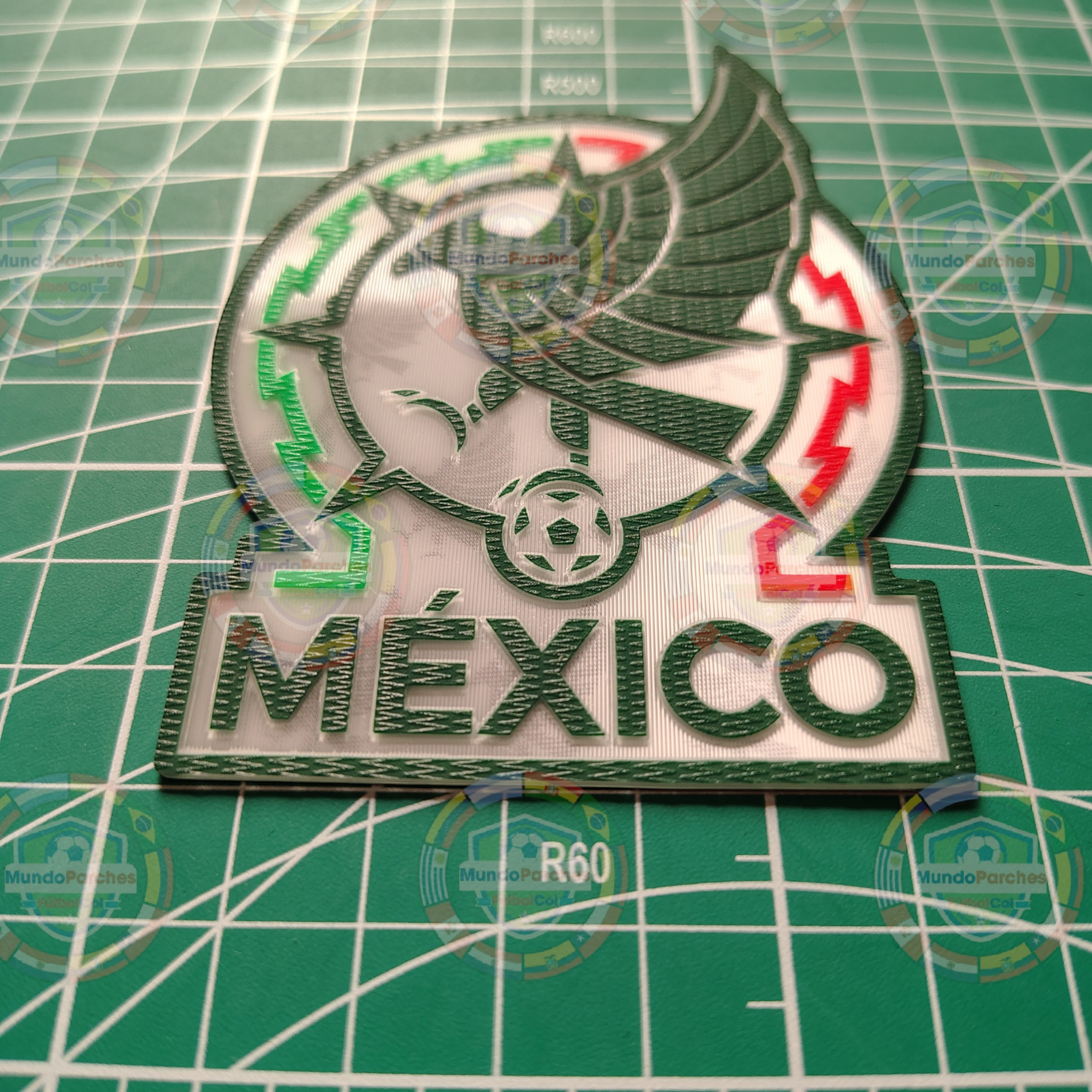 Escudo Selección Mexico 2026 Material Lenticular 3D Full Color
