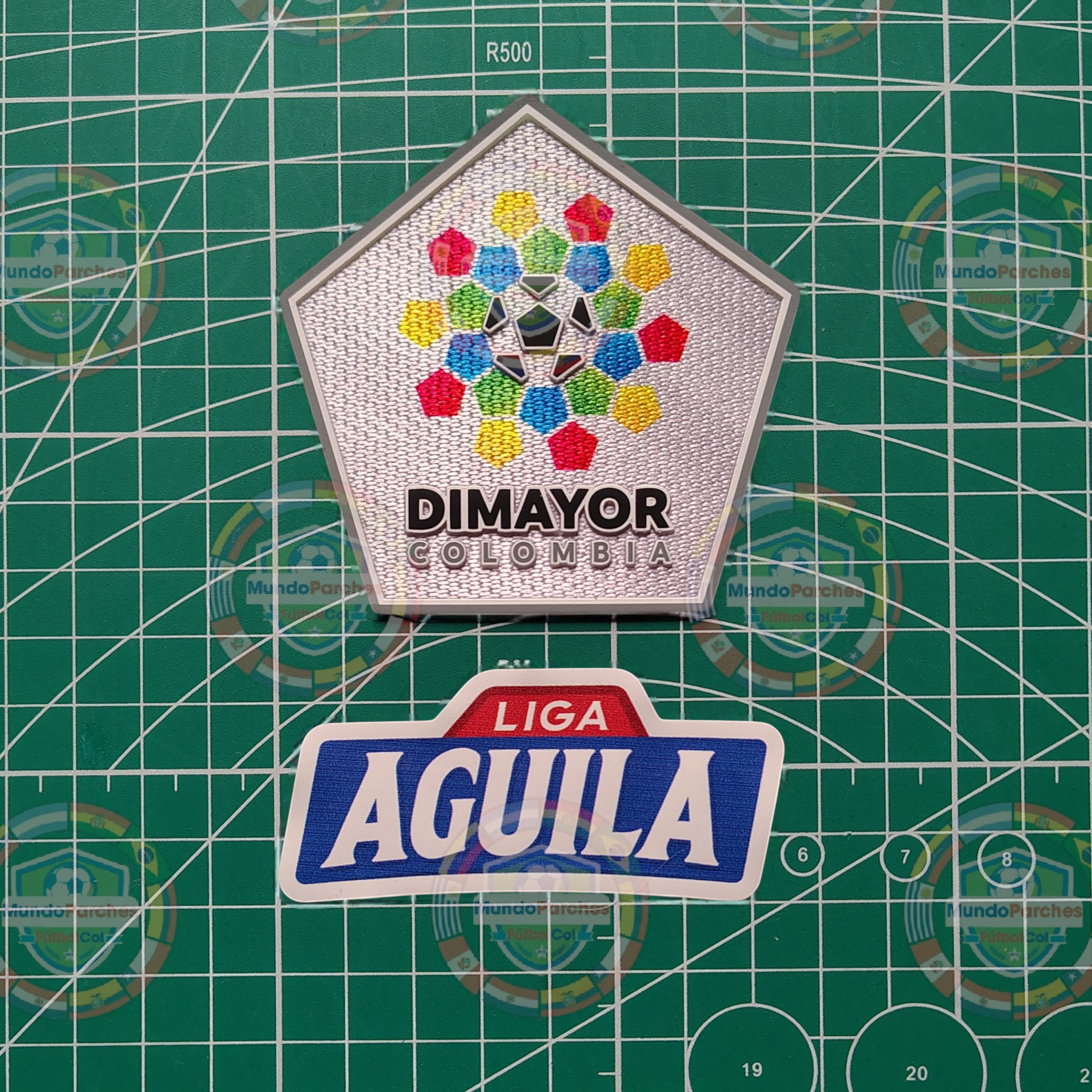Set Parches Liga Aguila 2019 Millonarios