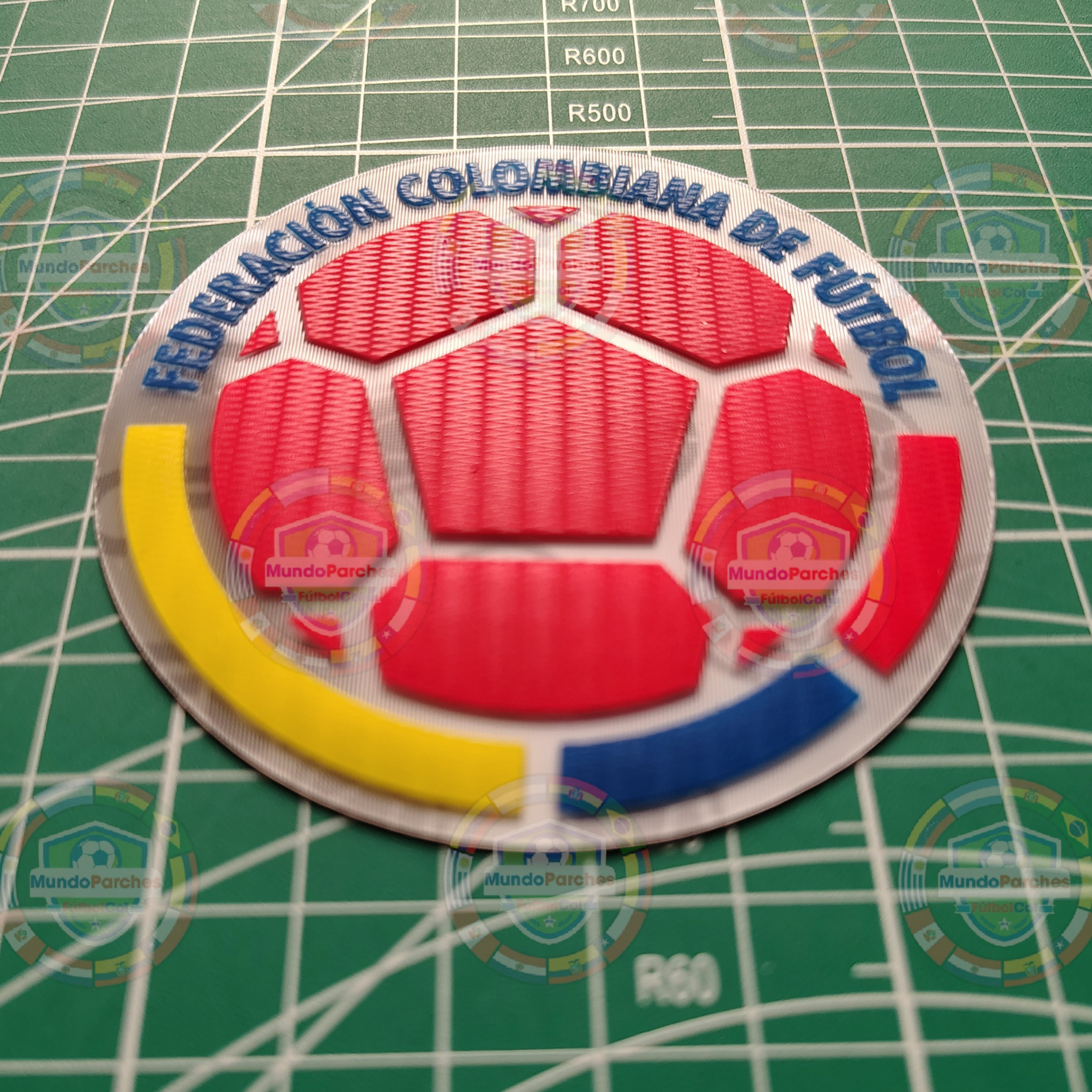 Escudo Selección Colombia 2026 material Lenticular 3D Full Color