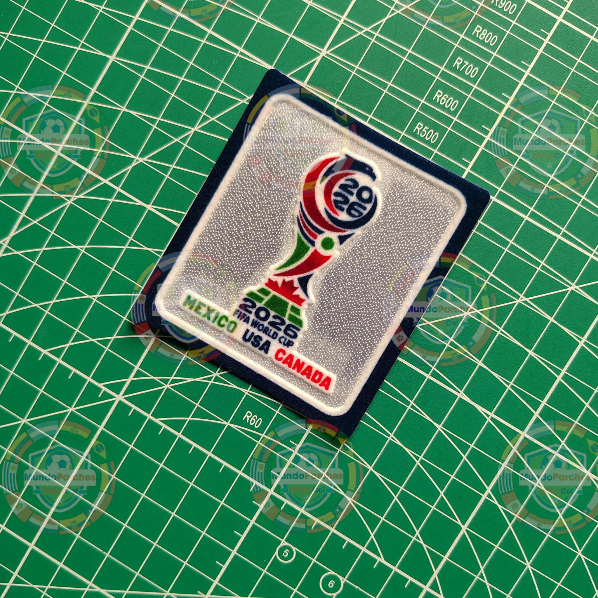 Set Parches Mundial Norteamérica 2026 No Oficiales