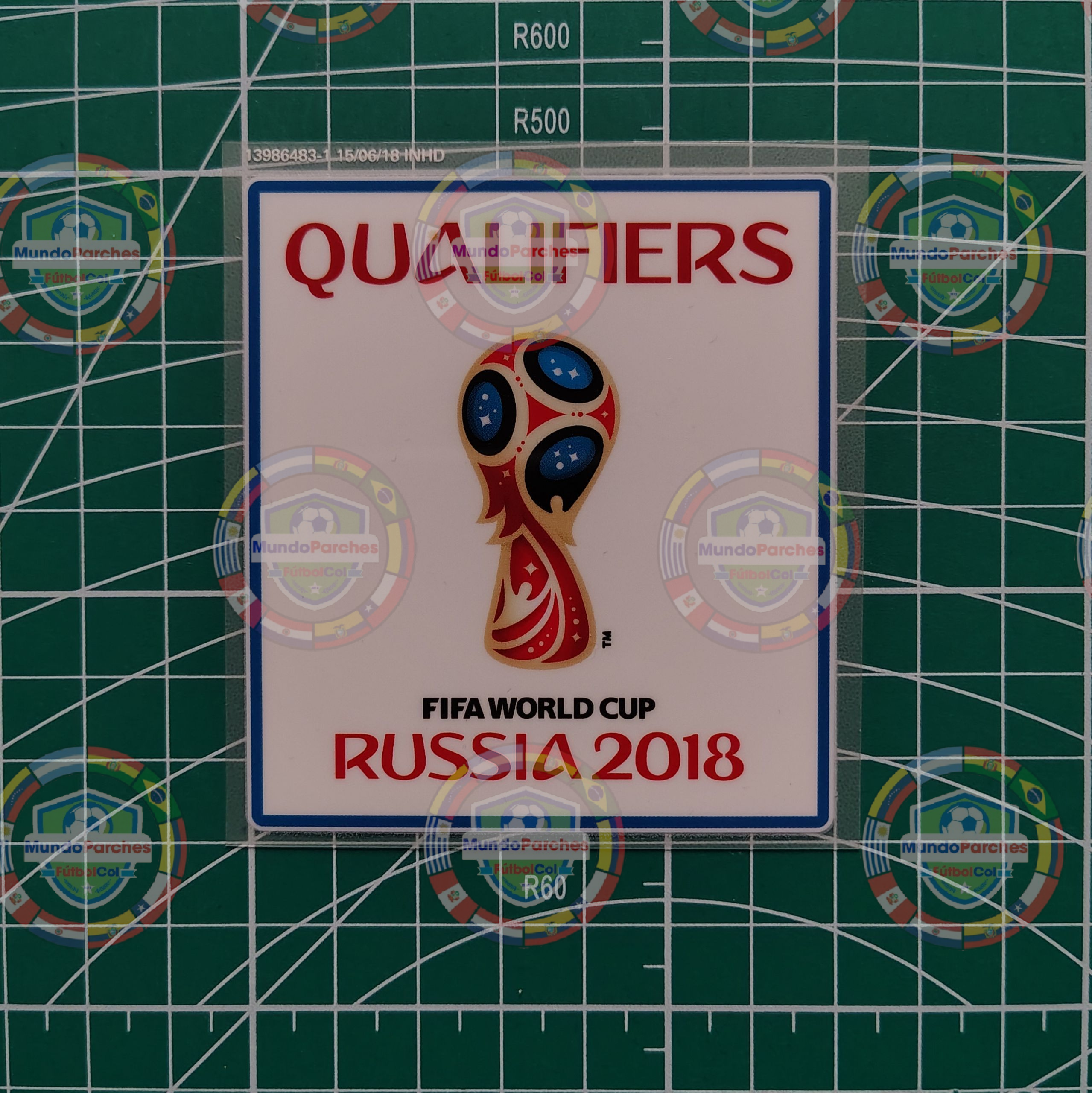 Set Parches Eliminatorias Mundial Rusia 2018 Original