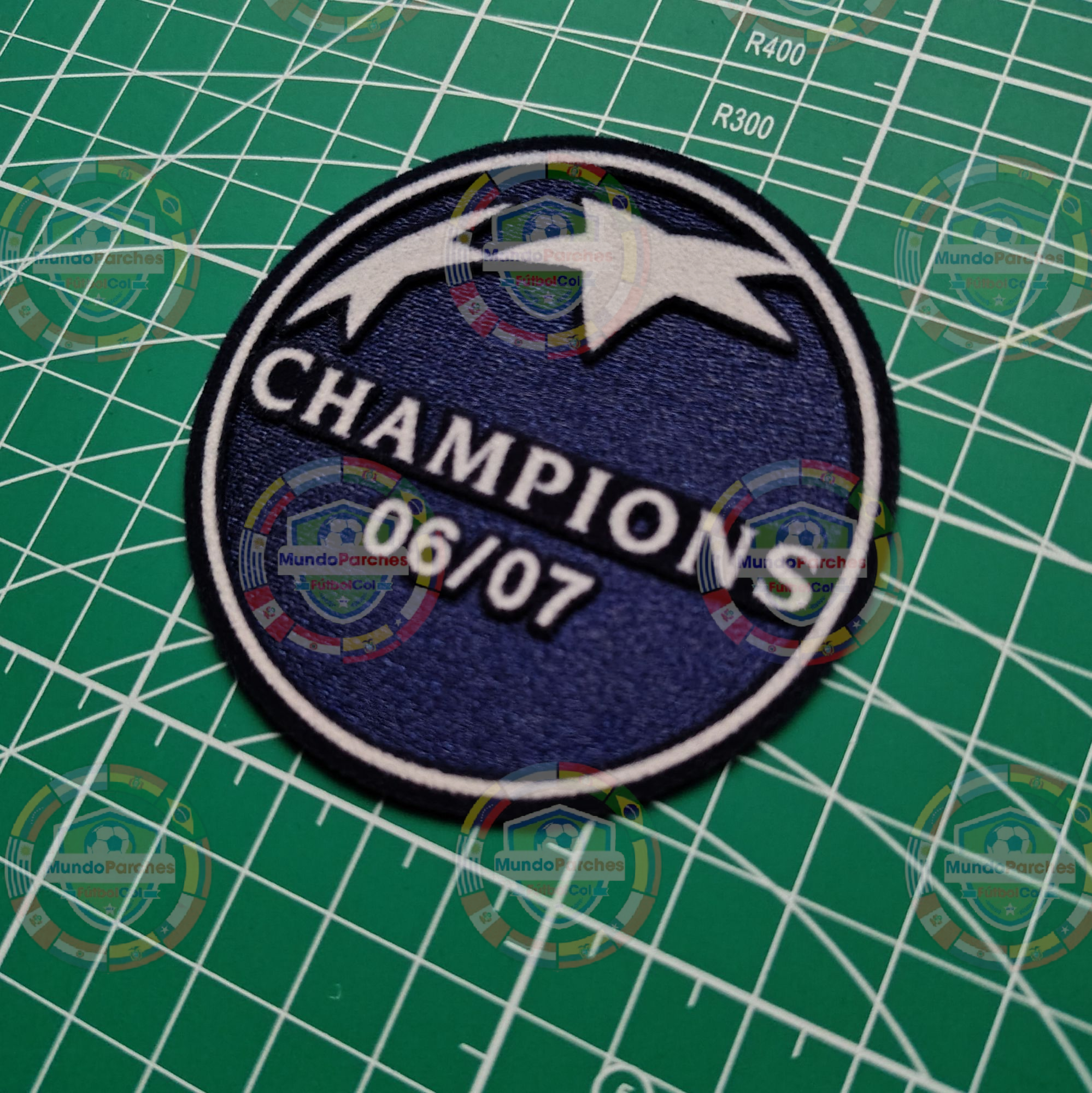 Set Parches Champions League 2007-2008 Ac Milán