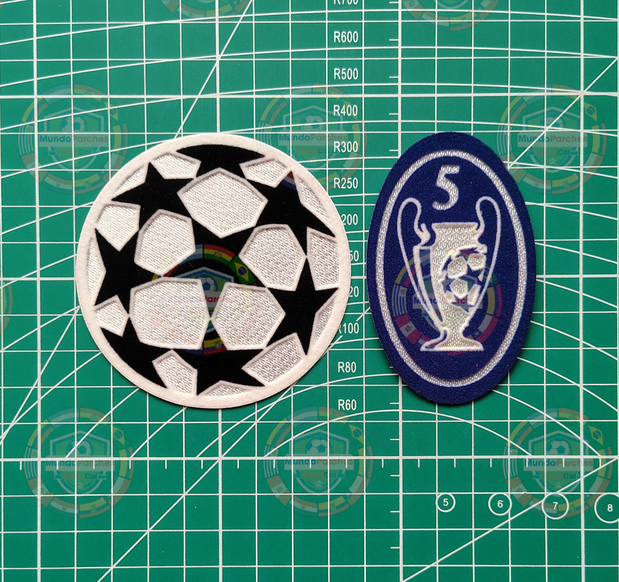 Set Parches Champions League 2002-2003 Ac Milán