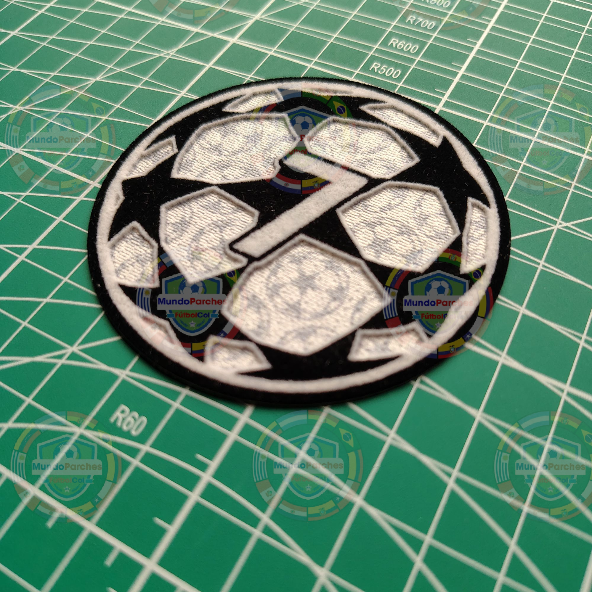 Set Parches Champions League 2024-2025 Ac Milán