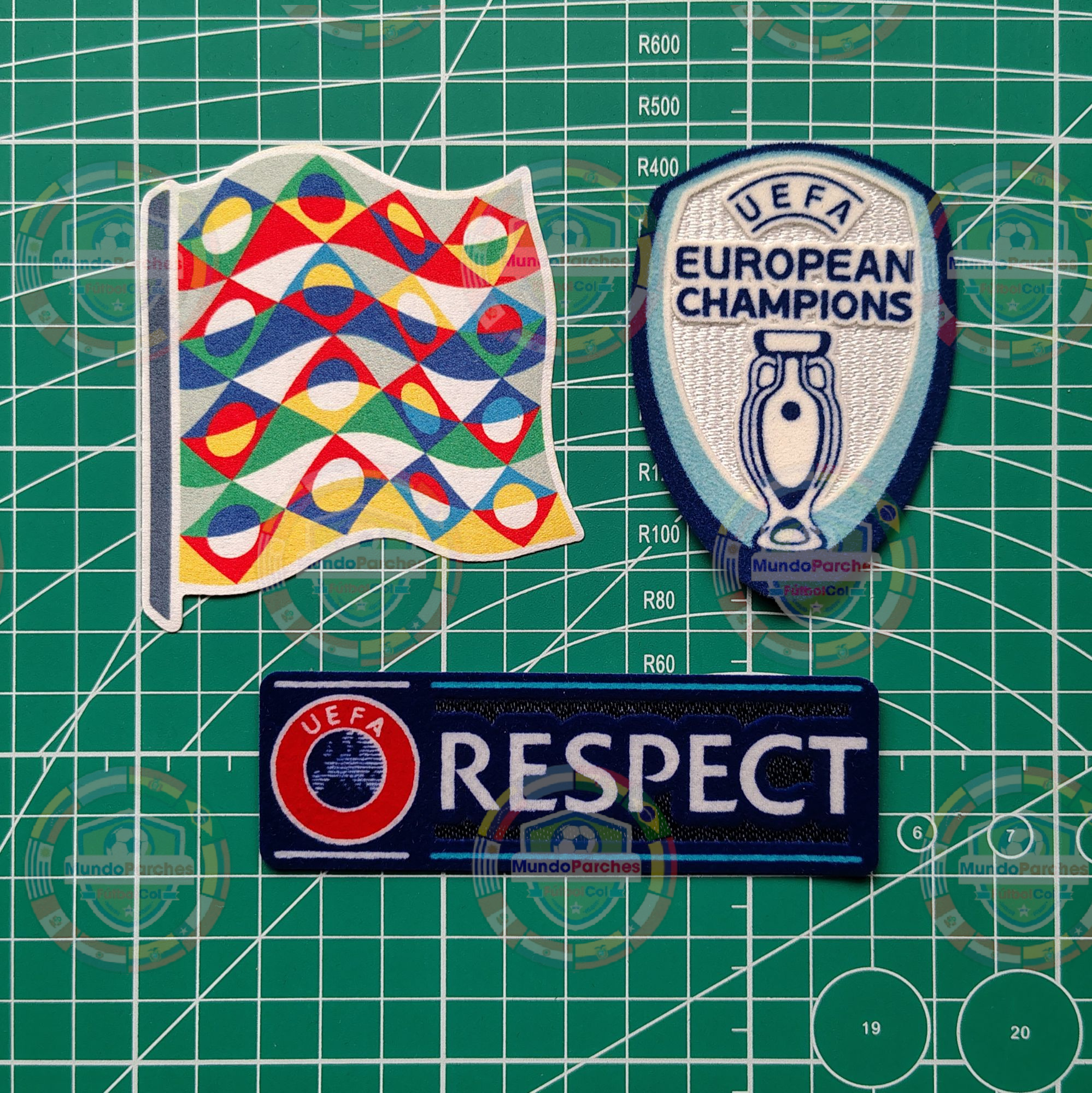 Set Parches Nations League 2019 Selección Portugal