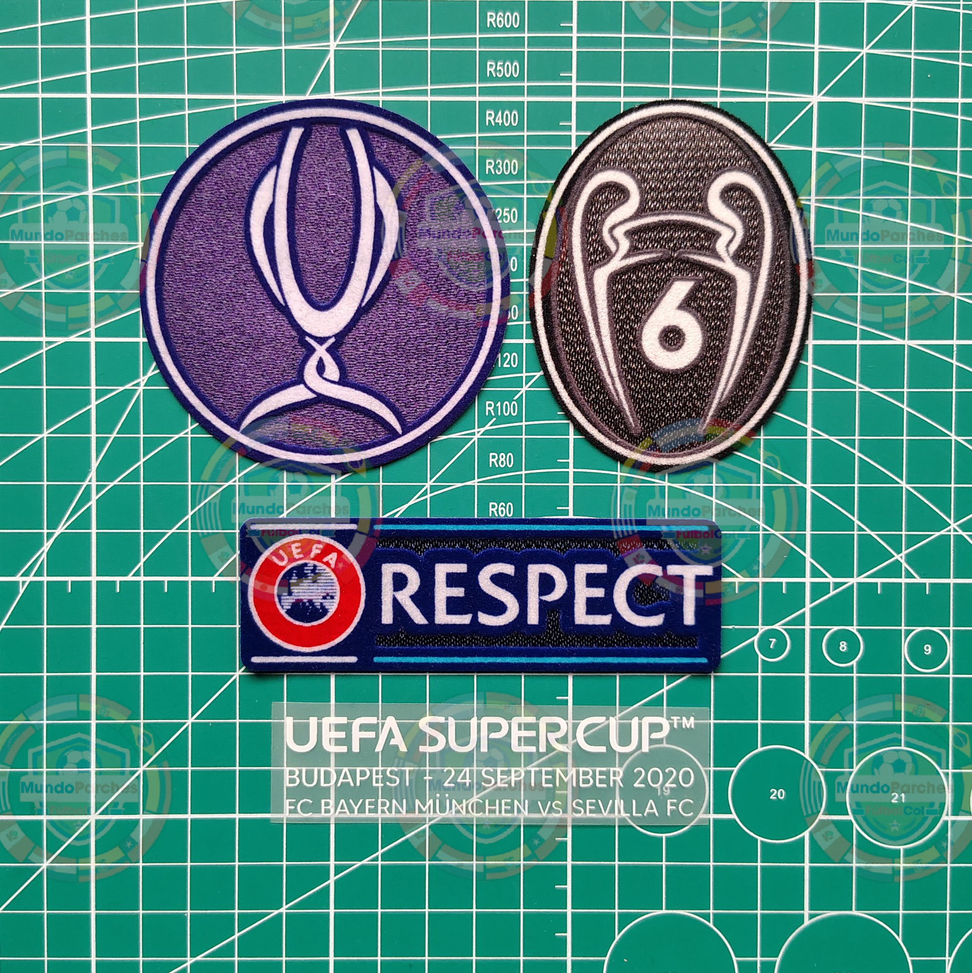 Set Parches Supercopa Europea 2020 Bayern Munich Match Detail