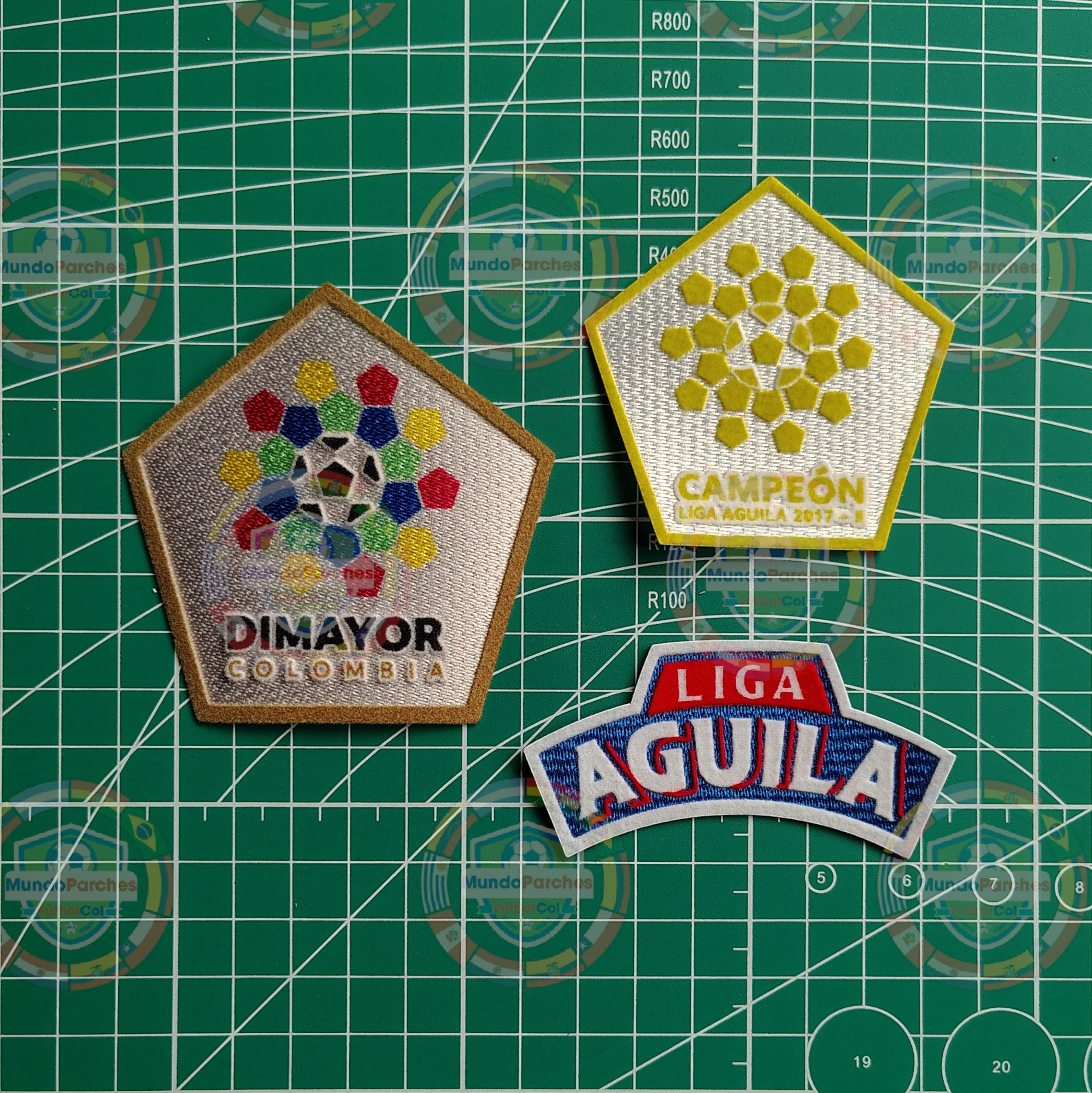 Promoción Set Parches Liga Aguila 2018 Millonarios