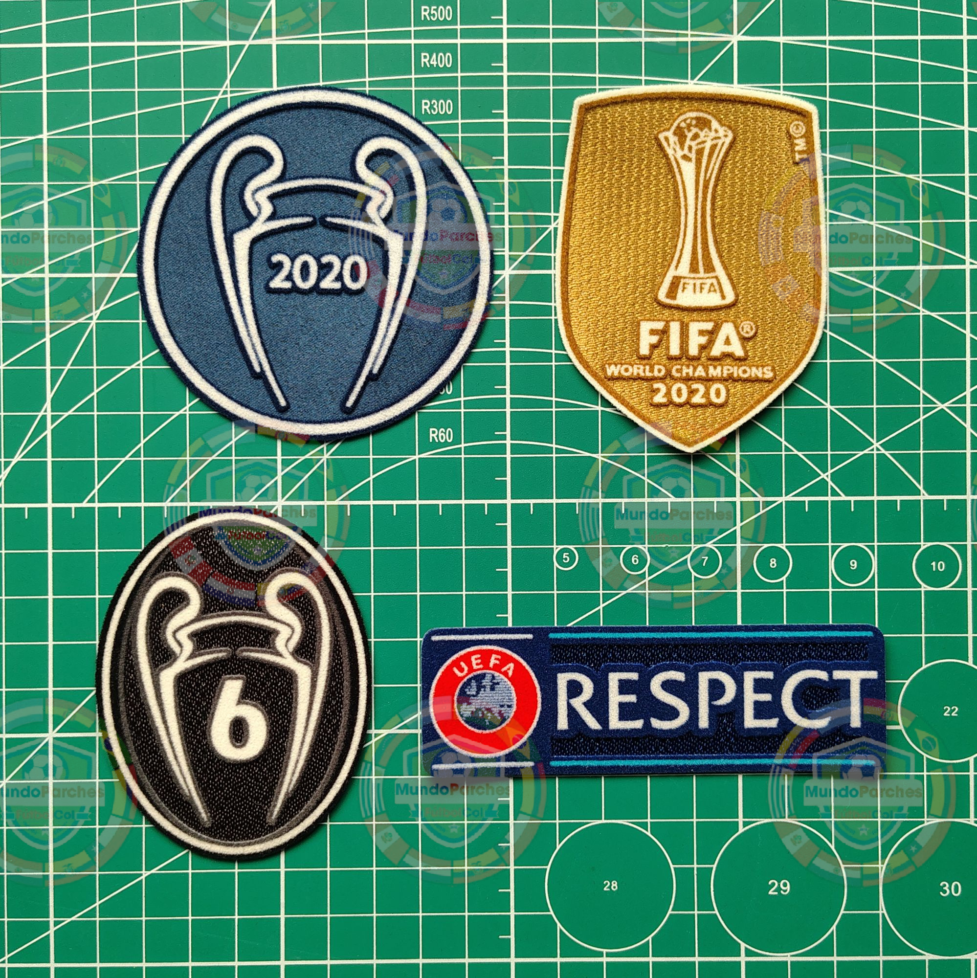 Set Parches Champions League 2020- 2021 Bayern Munich