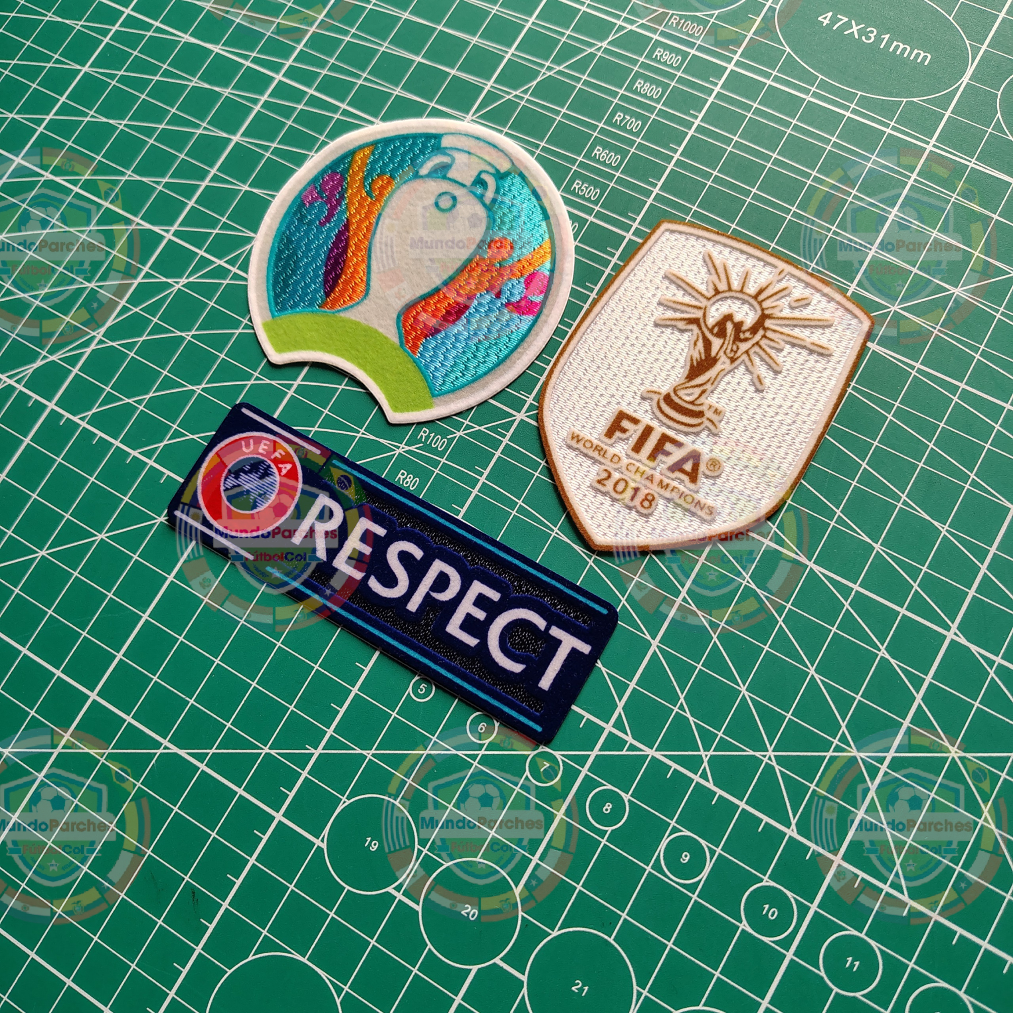Set Parches Euro 2020 Selección Francia 2
