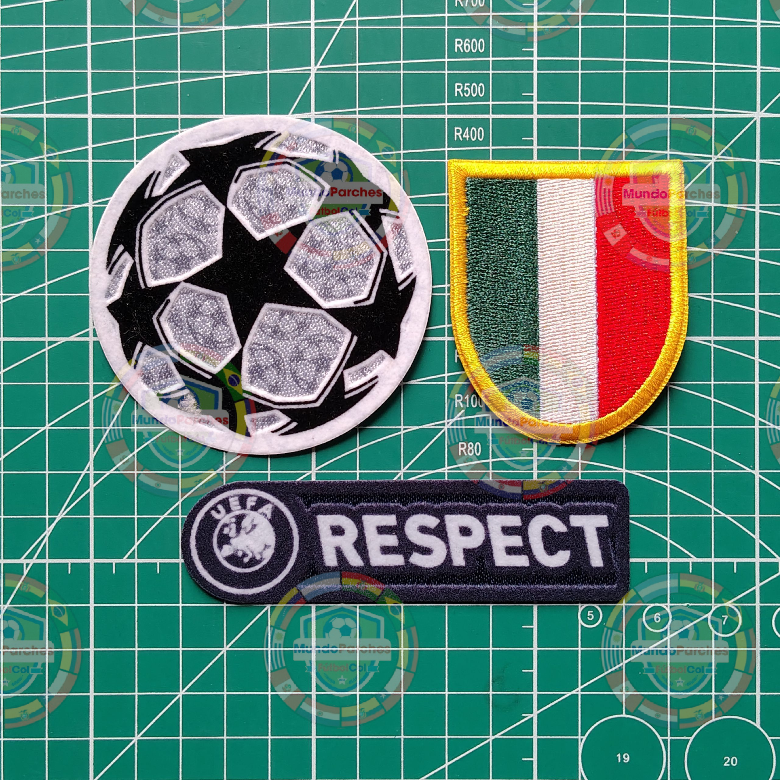 Set Parches Champions League 2009-2010 Inter De Milán