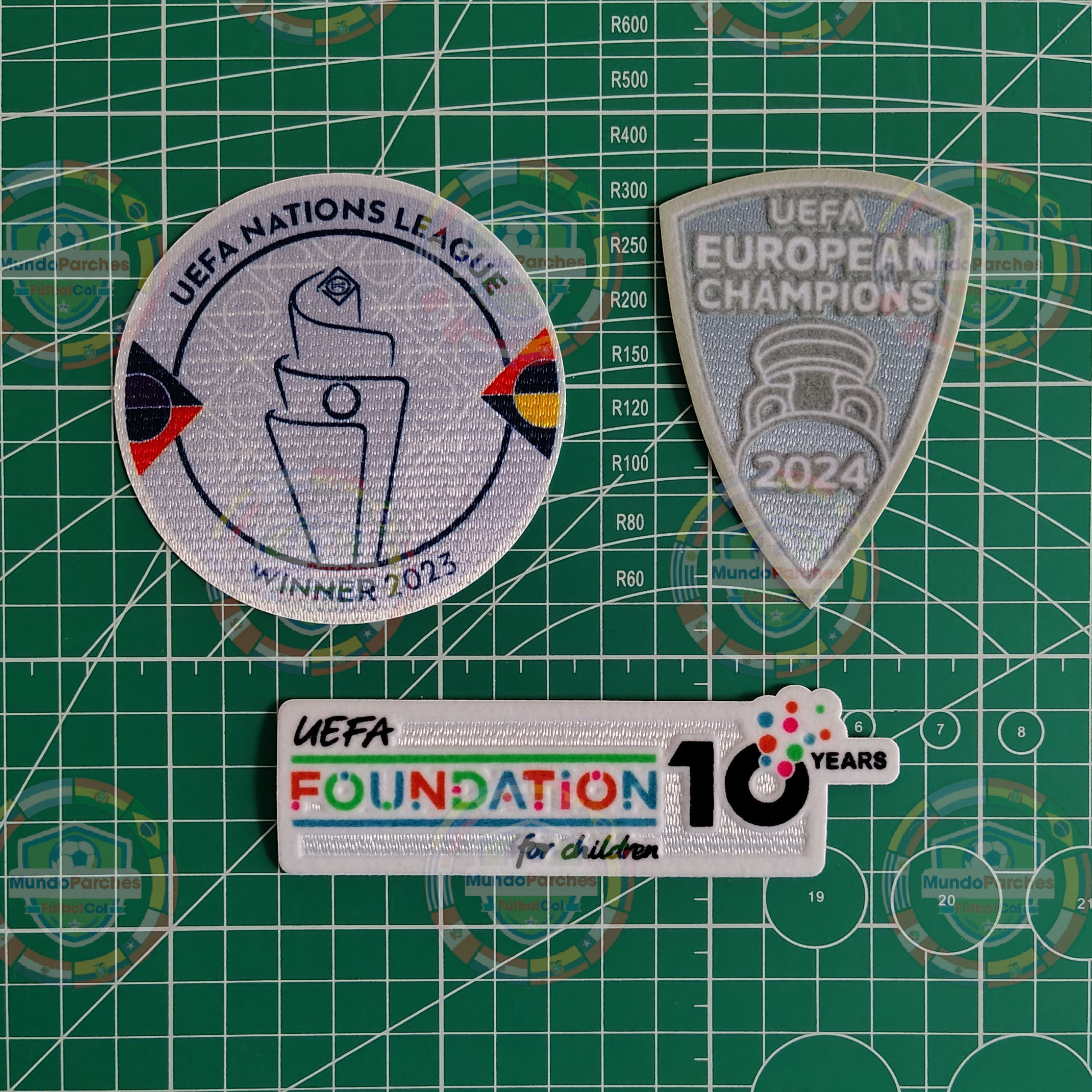 Set Parches Nations League 2025 Selección España