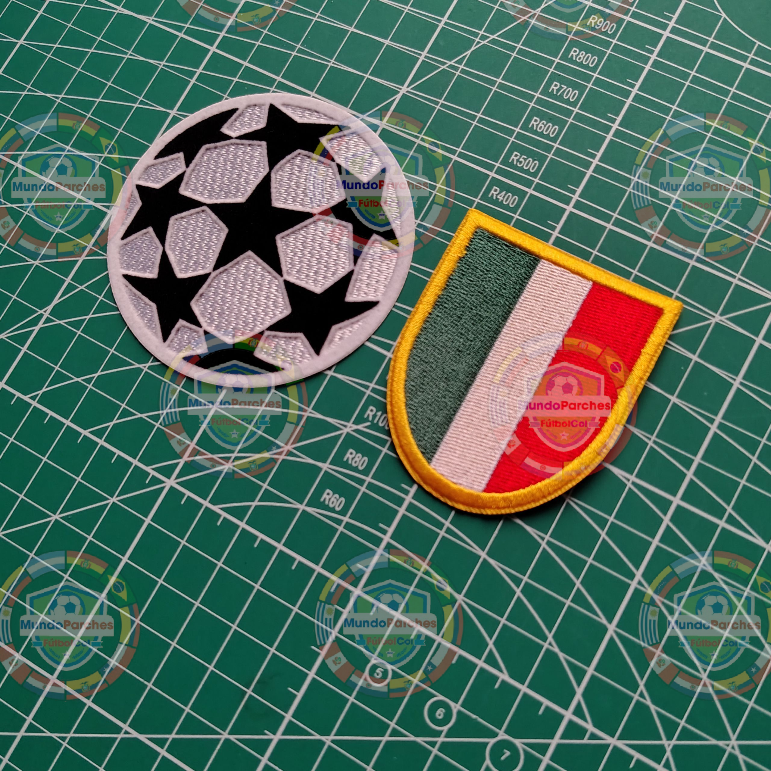 Set Parches Champions League 2002-2003 Juventus