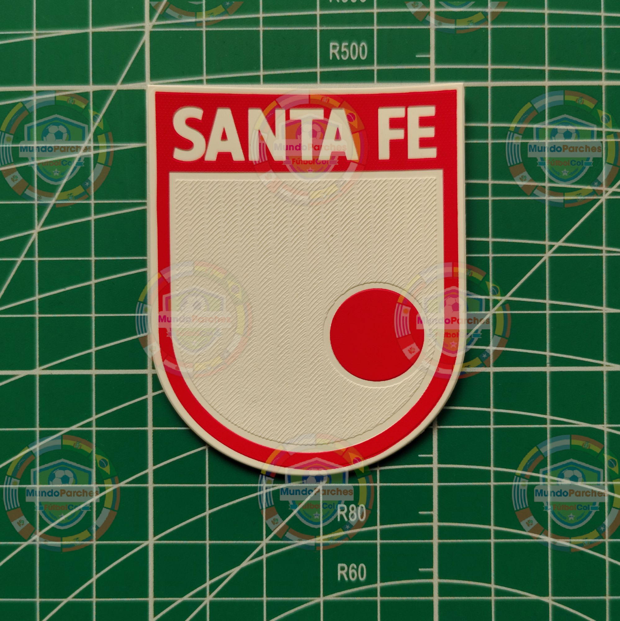 Escudo Independiente Santa Fé Material Tpu (Caucho) Full Color